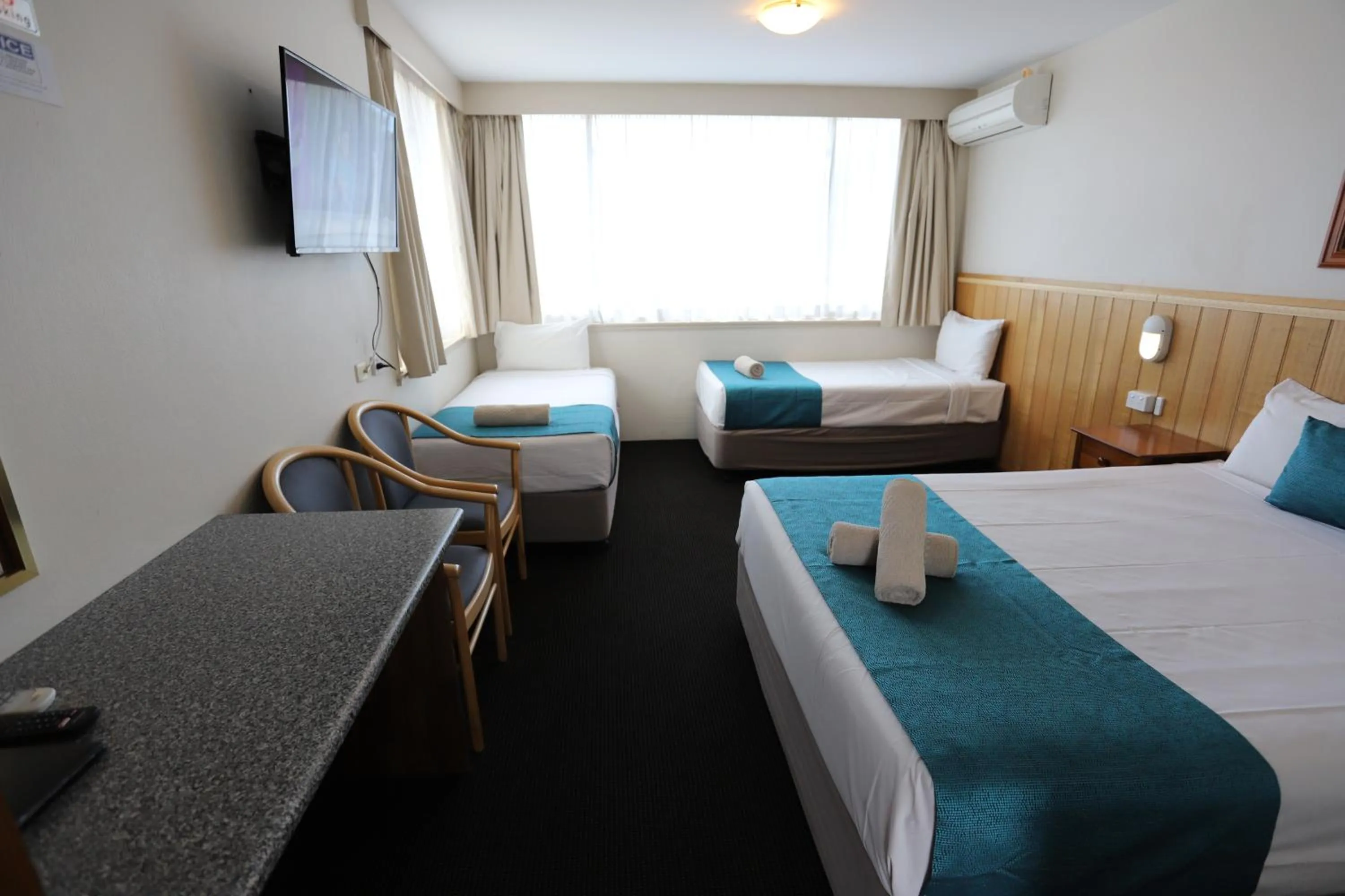 Bed in Citigate Motel Newcastle