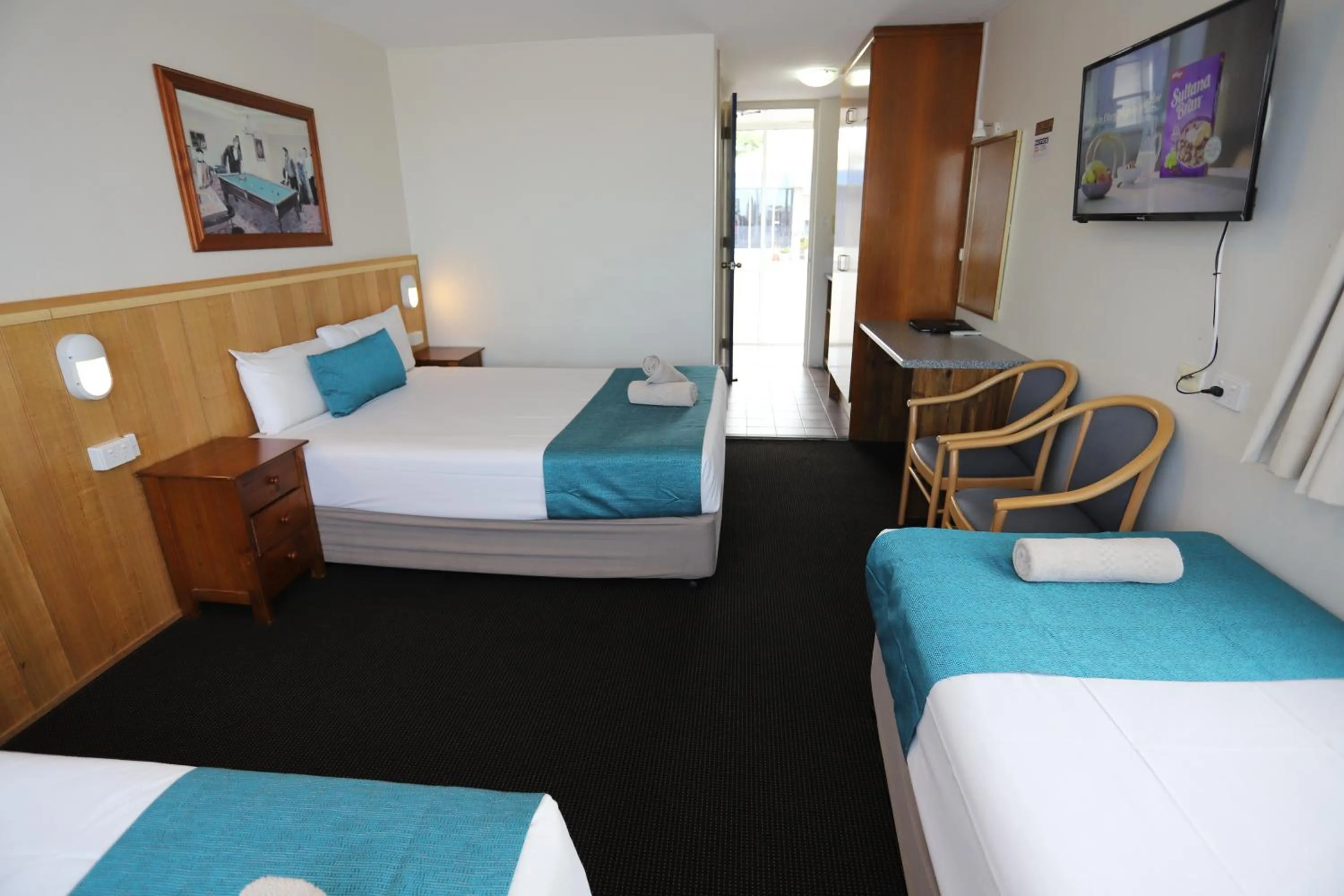 Bed in Citigate Motel Newcastle