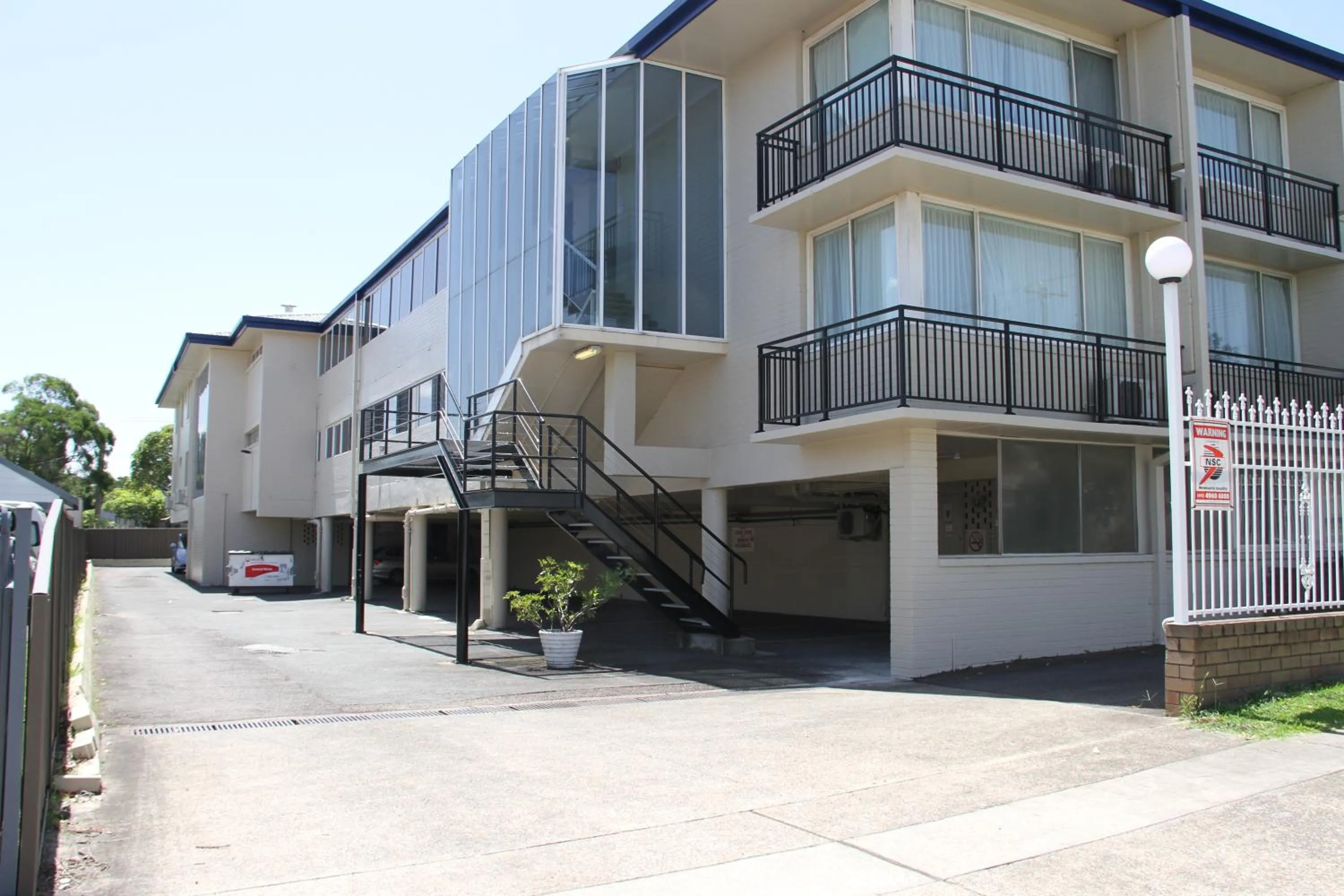 Property building in Citigate Motel Newcastle