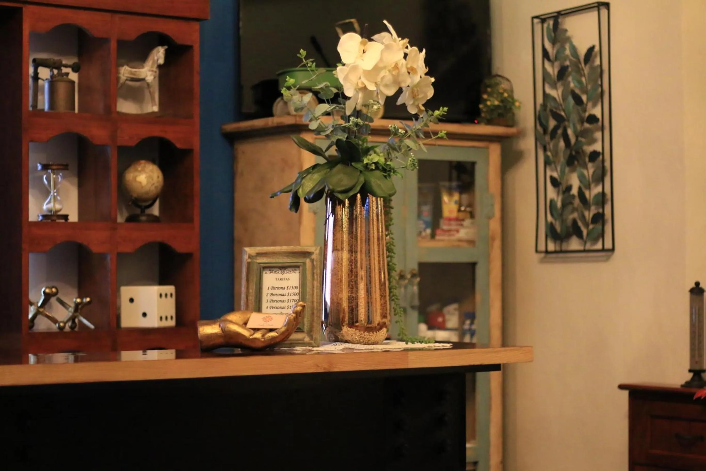 Lobby or reception in Hotel Santa Paula