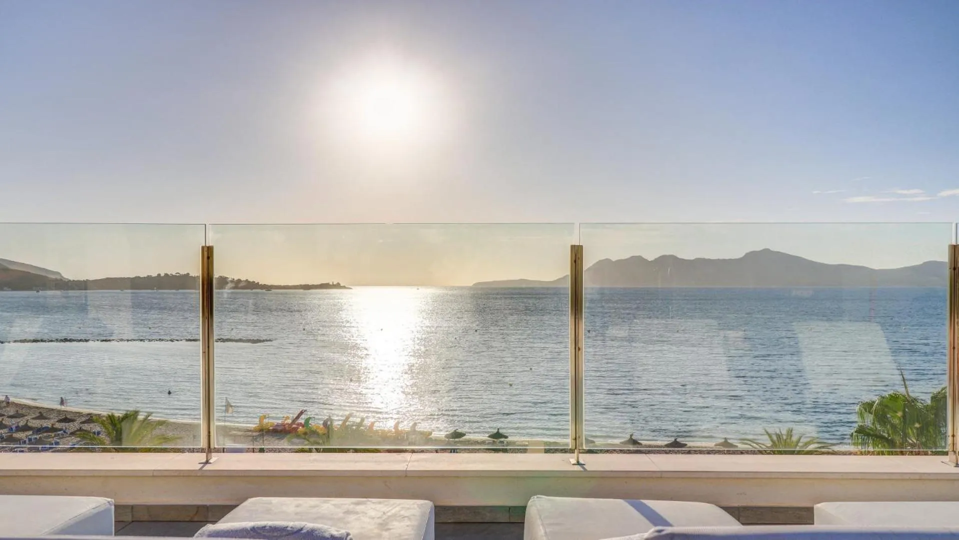 Balcony/Terrace in Hoposa Pollentia - Adults Only