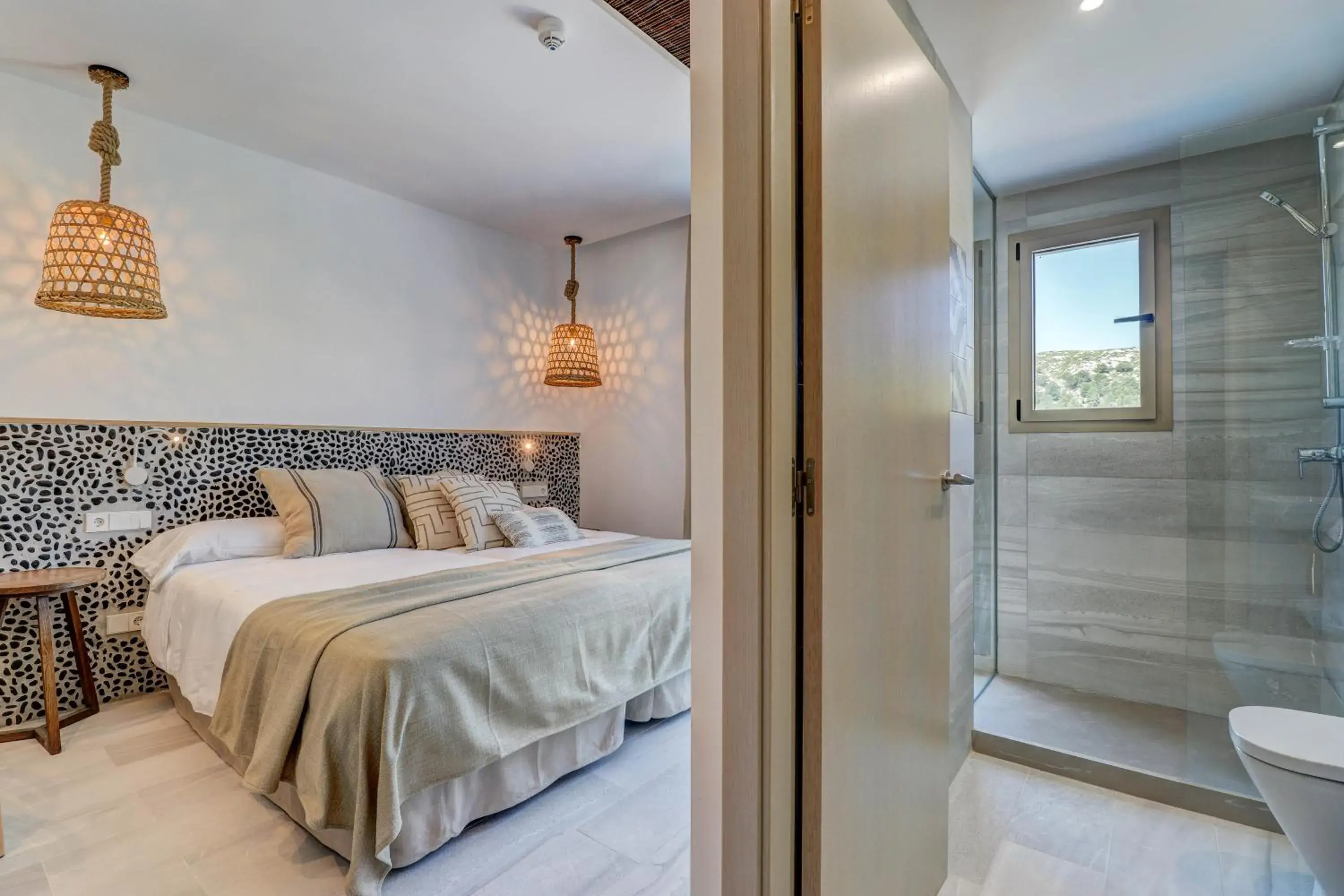 View (from property/room), Bed in Hoposa Pollentia - Adults Only View (from property/room), Bed in Hoposa Pollentia - Adults Only