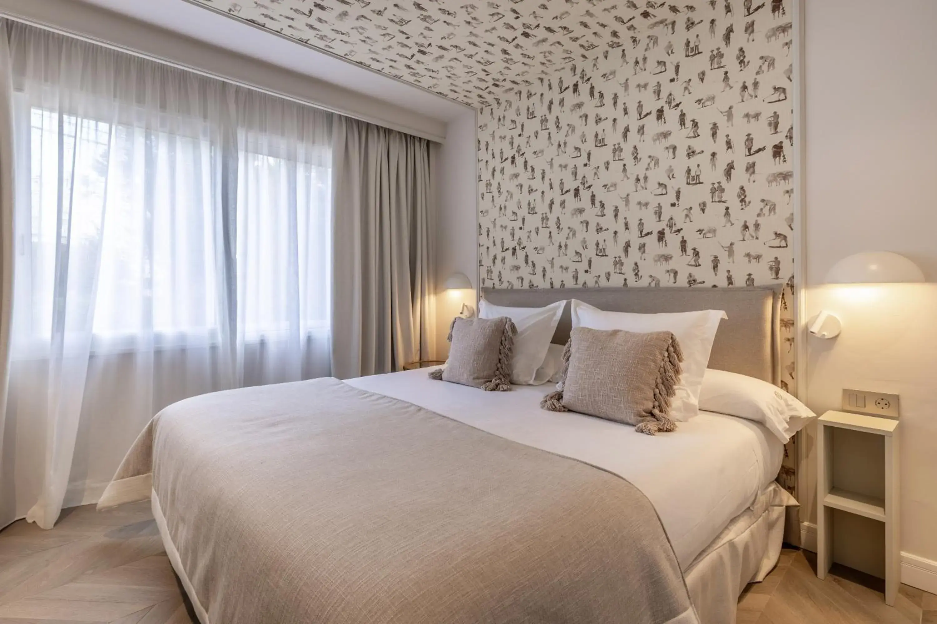 Bedroom, Bed in Hoposa Pollensamar Apartamentos Bedroom, Bed in Hoposa Pollensamar Apartamentos