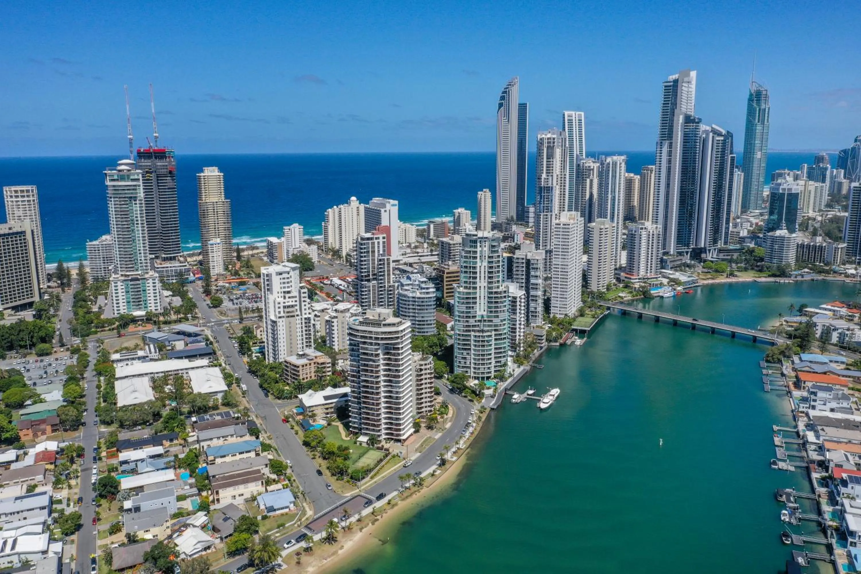 Bird's eye view in Spectrum Holiday Apartments