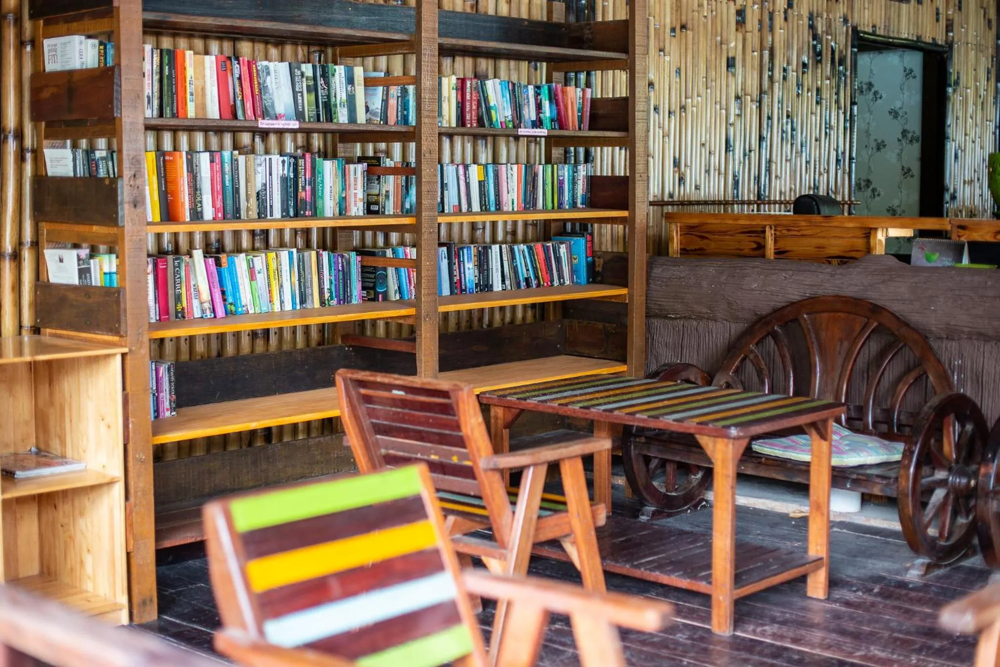 Seating area in Nice Beach Resort Koh Pha-ngan