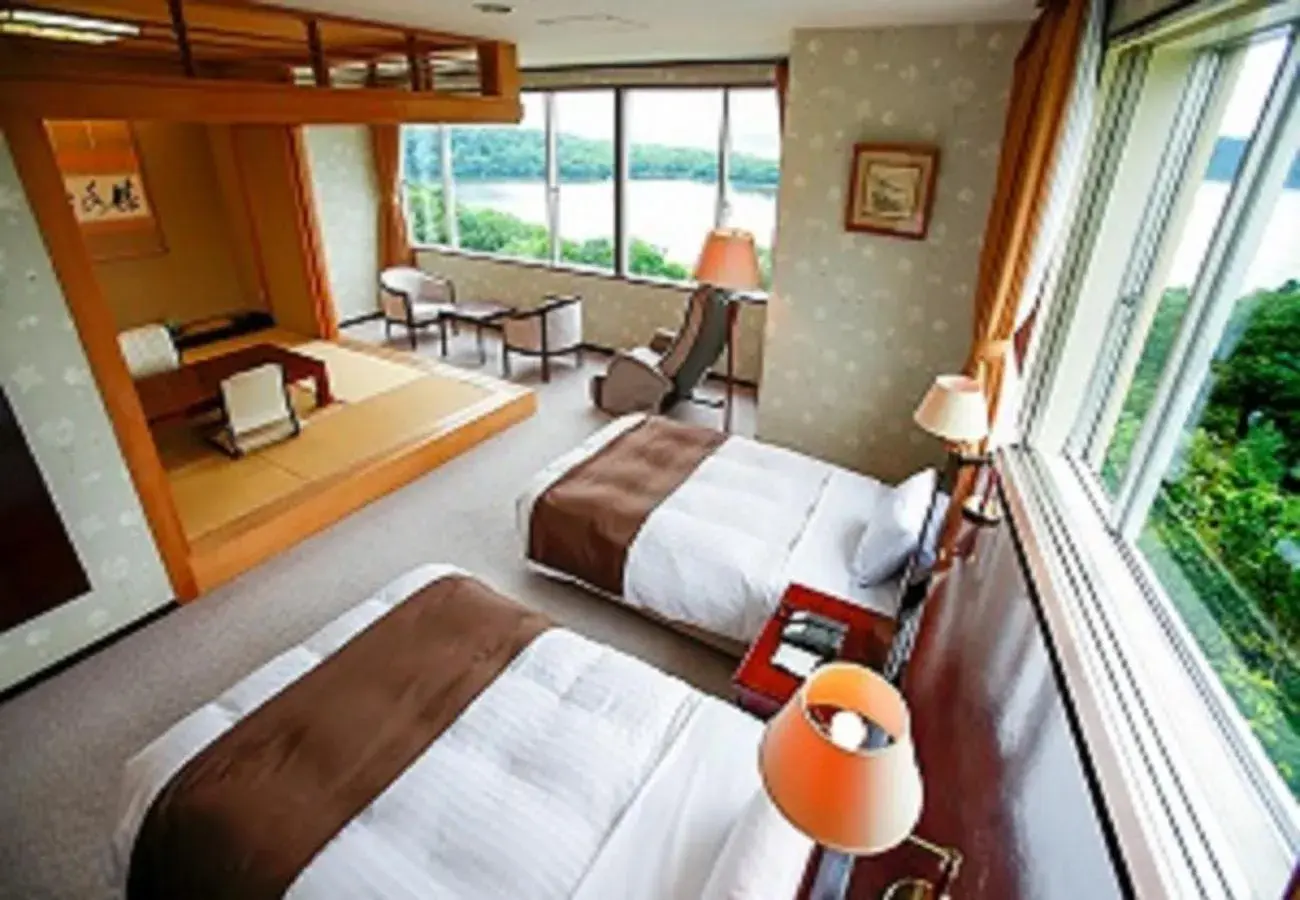 Suite with Tatami & Lake View - Non-Smoking in Abashiri Kanko Hotel Suite with Tatami & Lake View - Non-Smoking in Abashiri Kanko Hotel