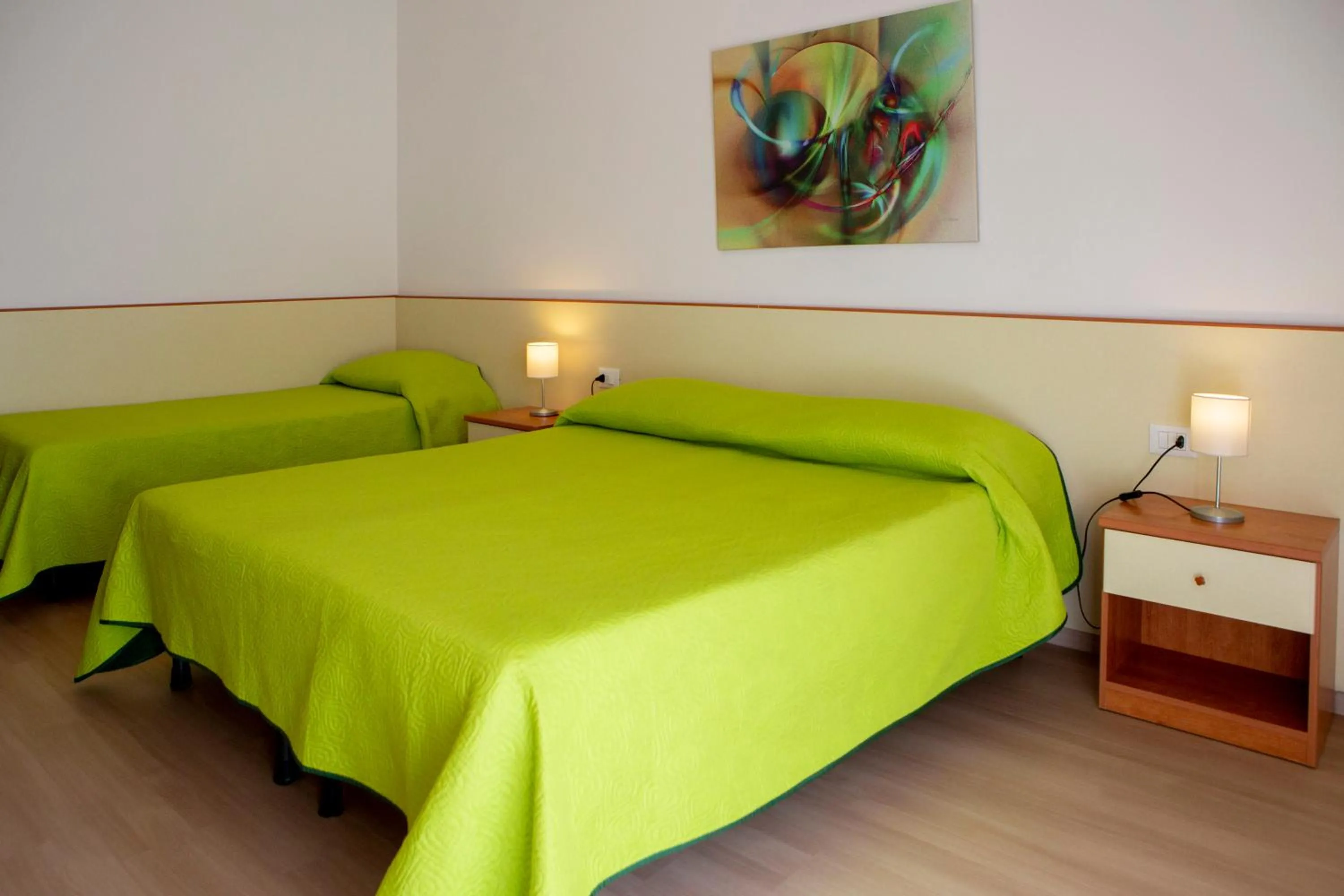 Bed in Holiday Appartamenti