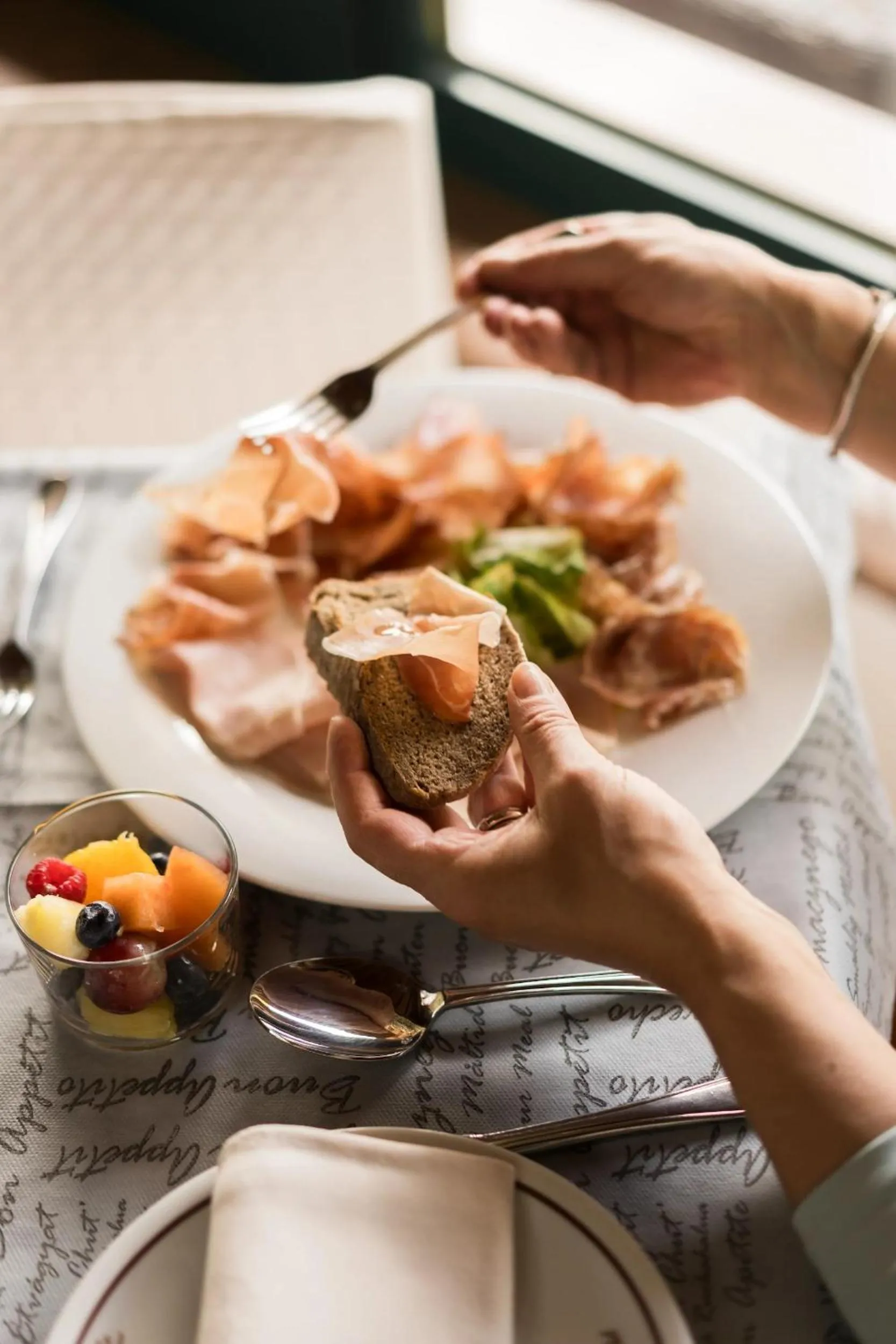 Breakfast in Hotel Centro Benessere Gardel