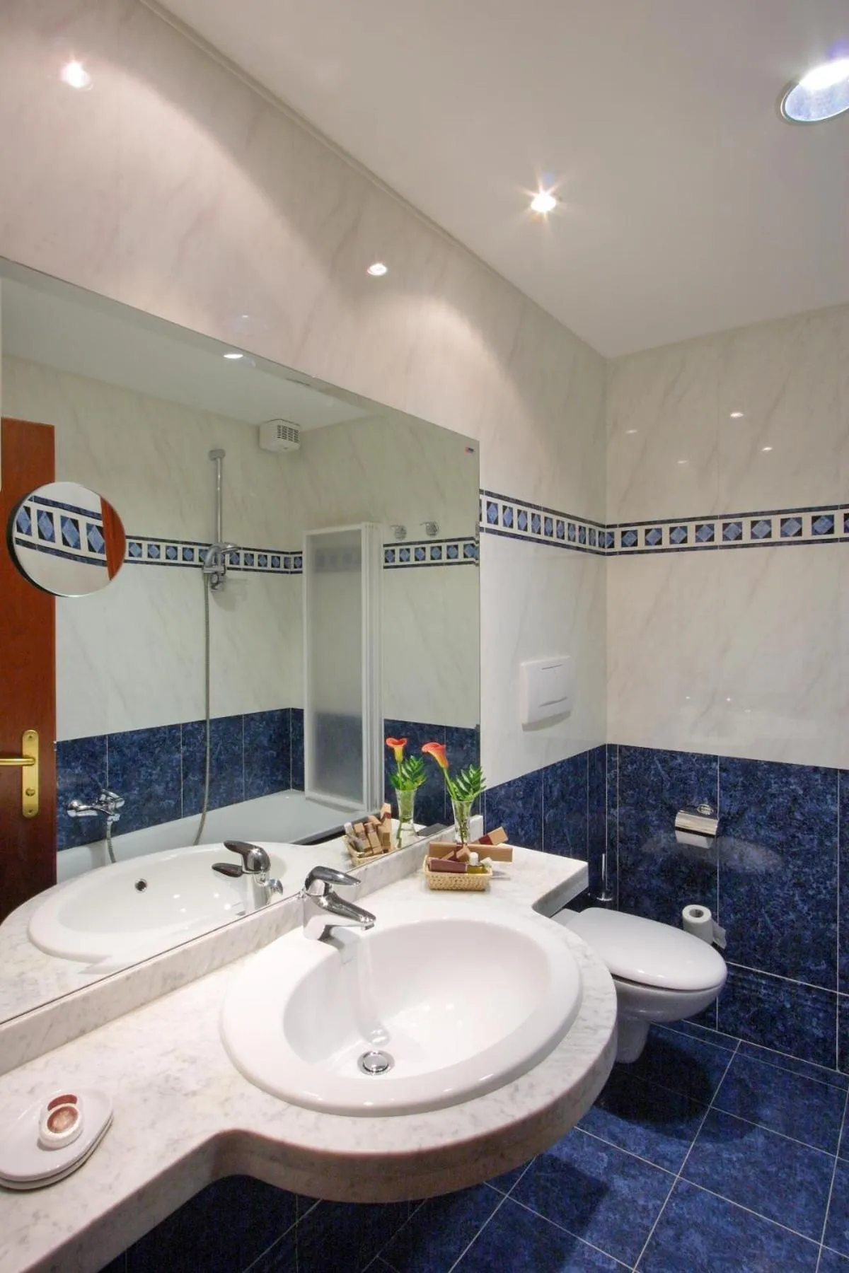Bathroom in Hotel Centro Benessere Gardel