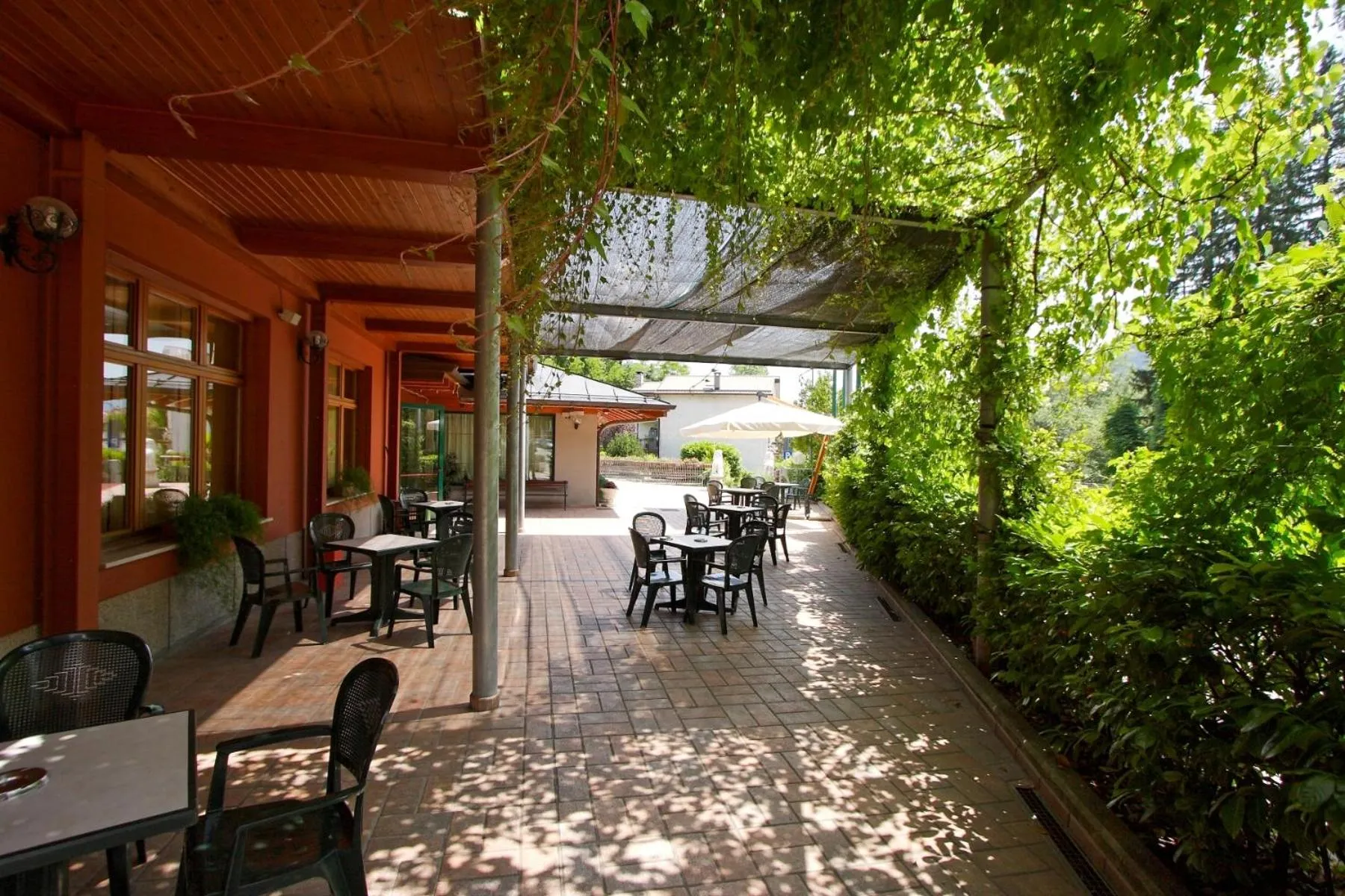 Balcony/Terrace in Hotel Centro Benessere Gardel