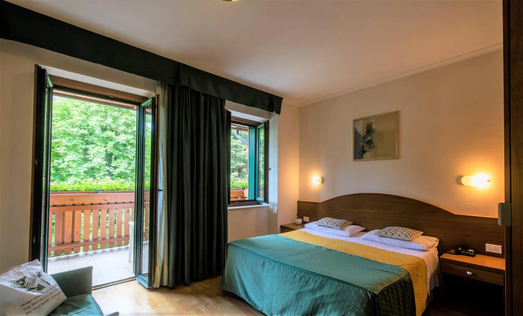 Bedroom, Bed in Hotel Centro Benessere Gardel