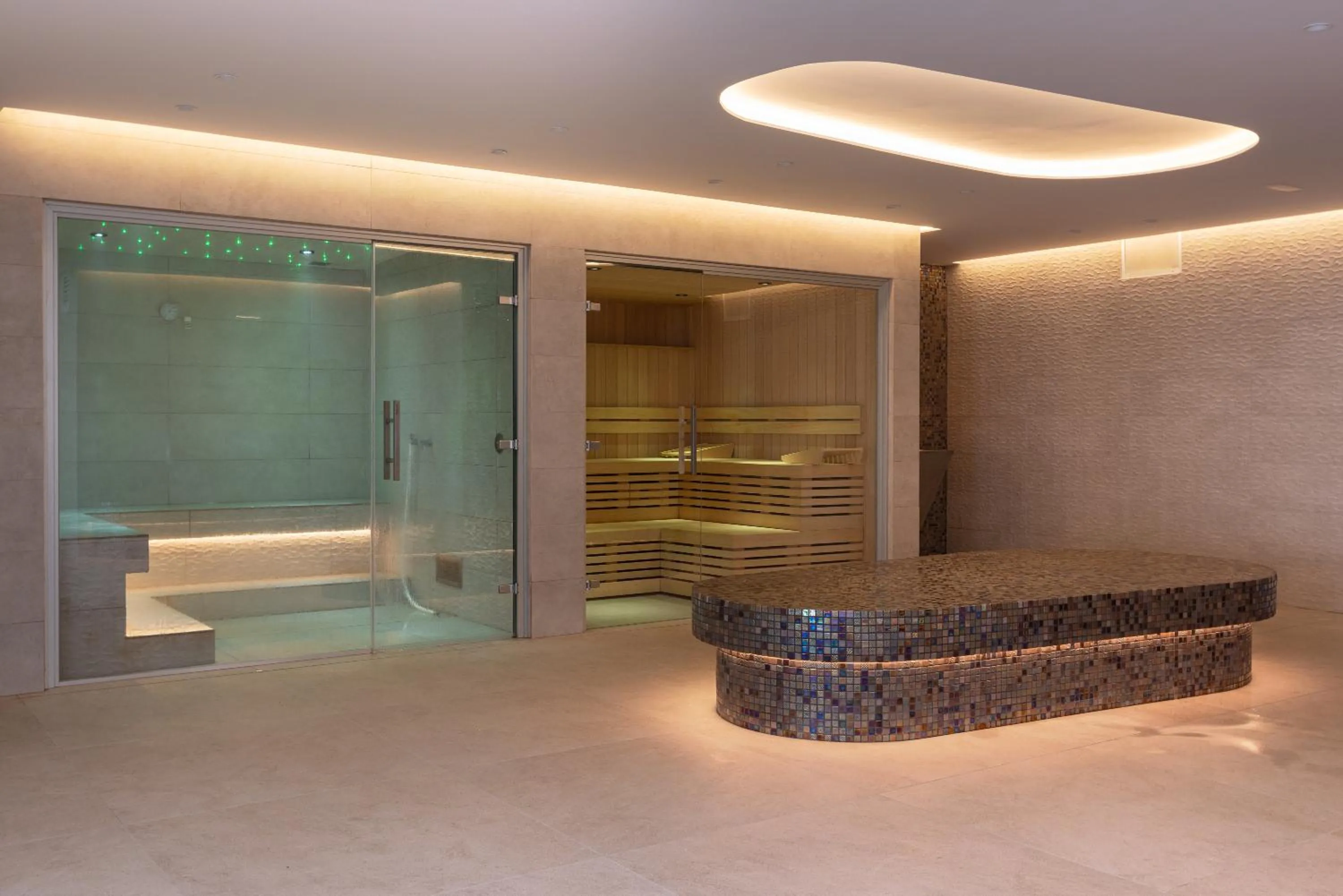 Sauna in Hipotels La Geria