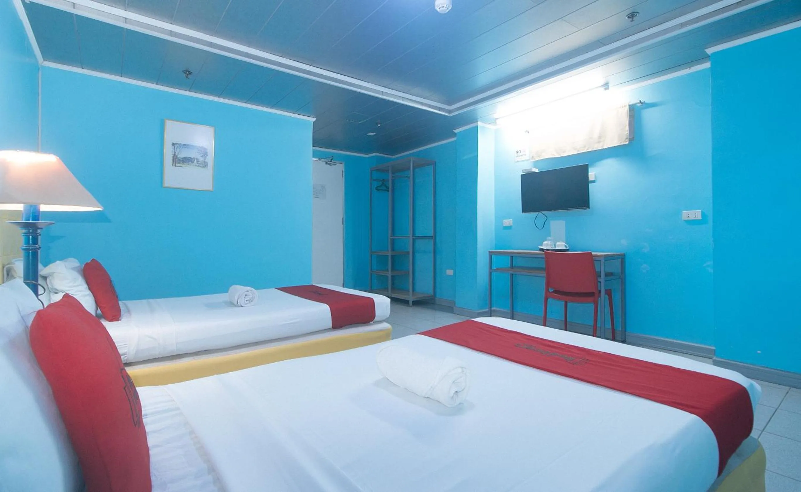 Bedroom, Bed in RedDoorz Plus New Era Budget Hotel Mandaue former RedDoorz Plus near UV Mandaue Cebu