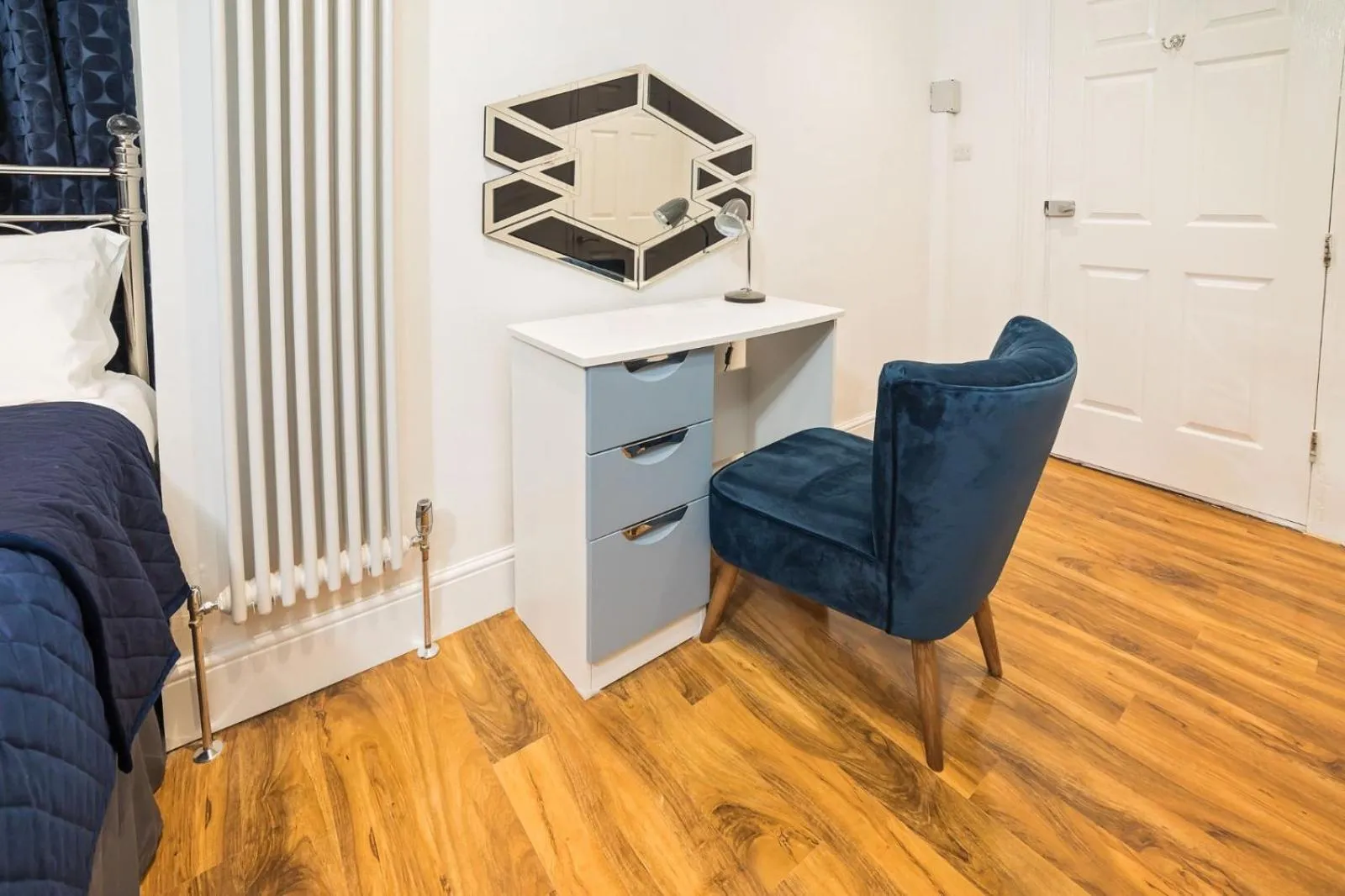 Seating area in G Boutique Hotel