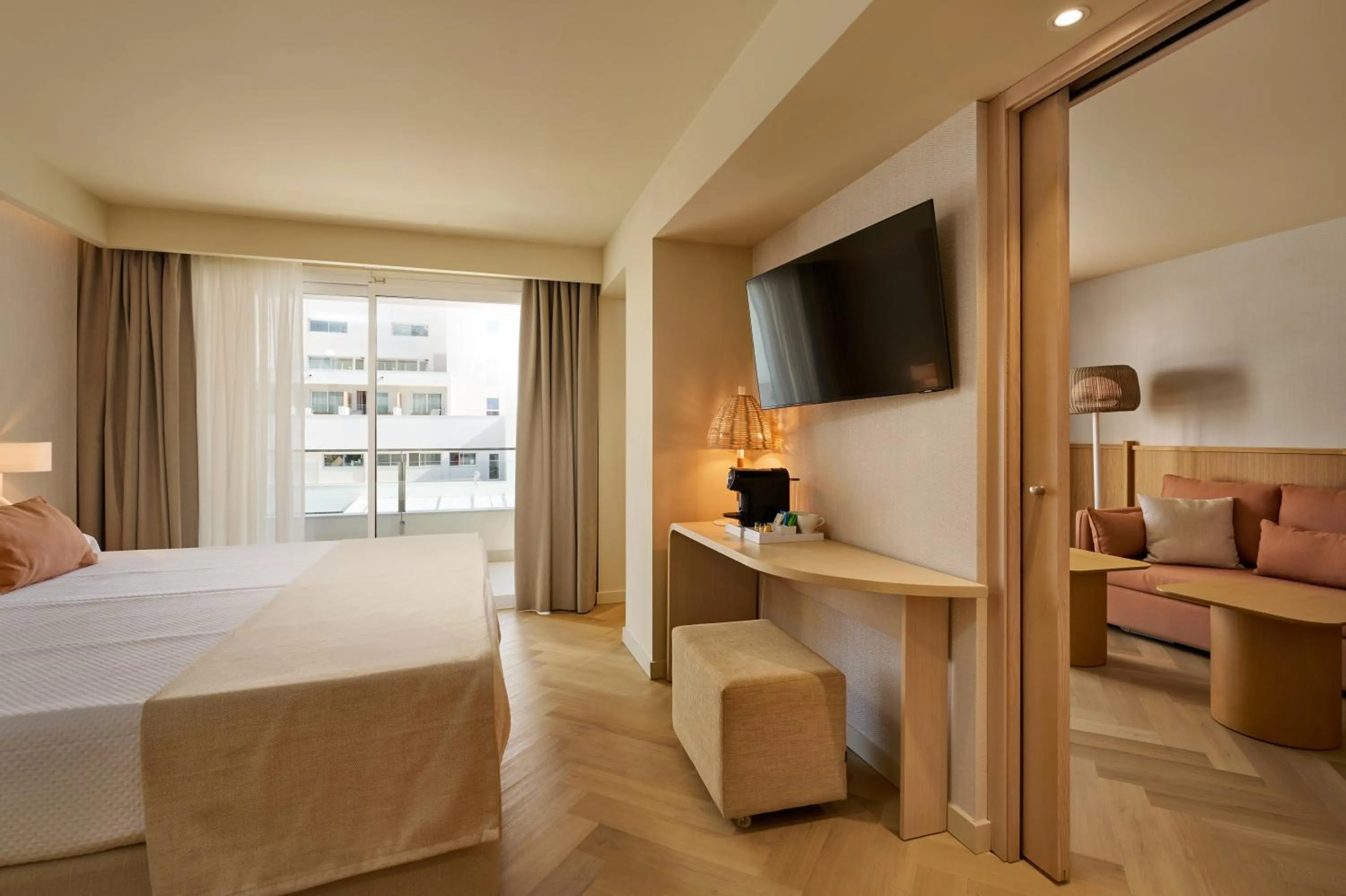 Bed in Hipotels Don Juan