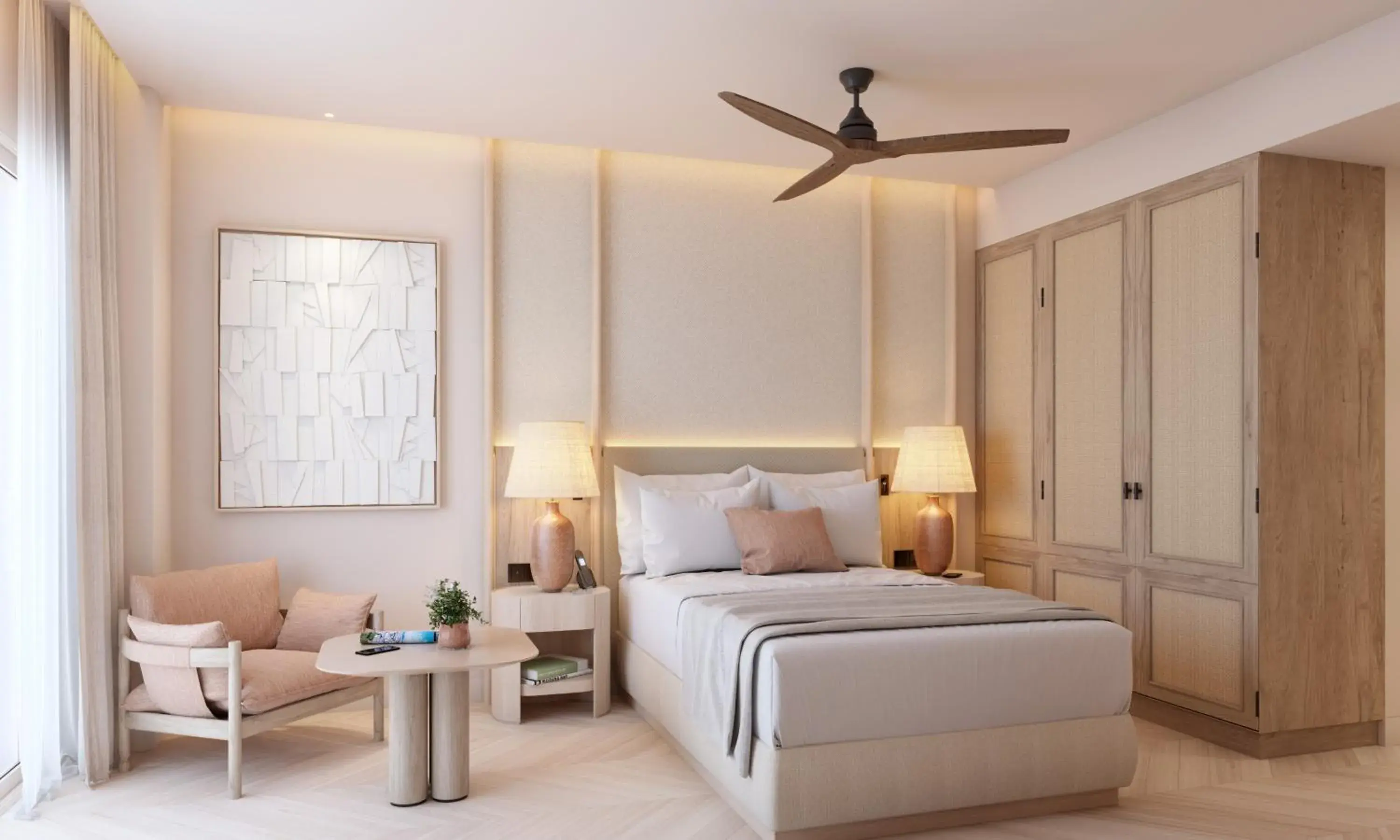 Bed in Hipotels Don Juan Bed in Hipotels Don Juan