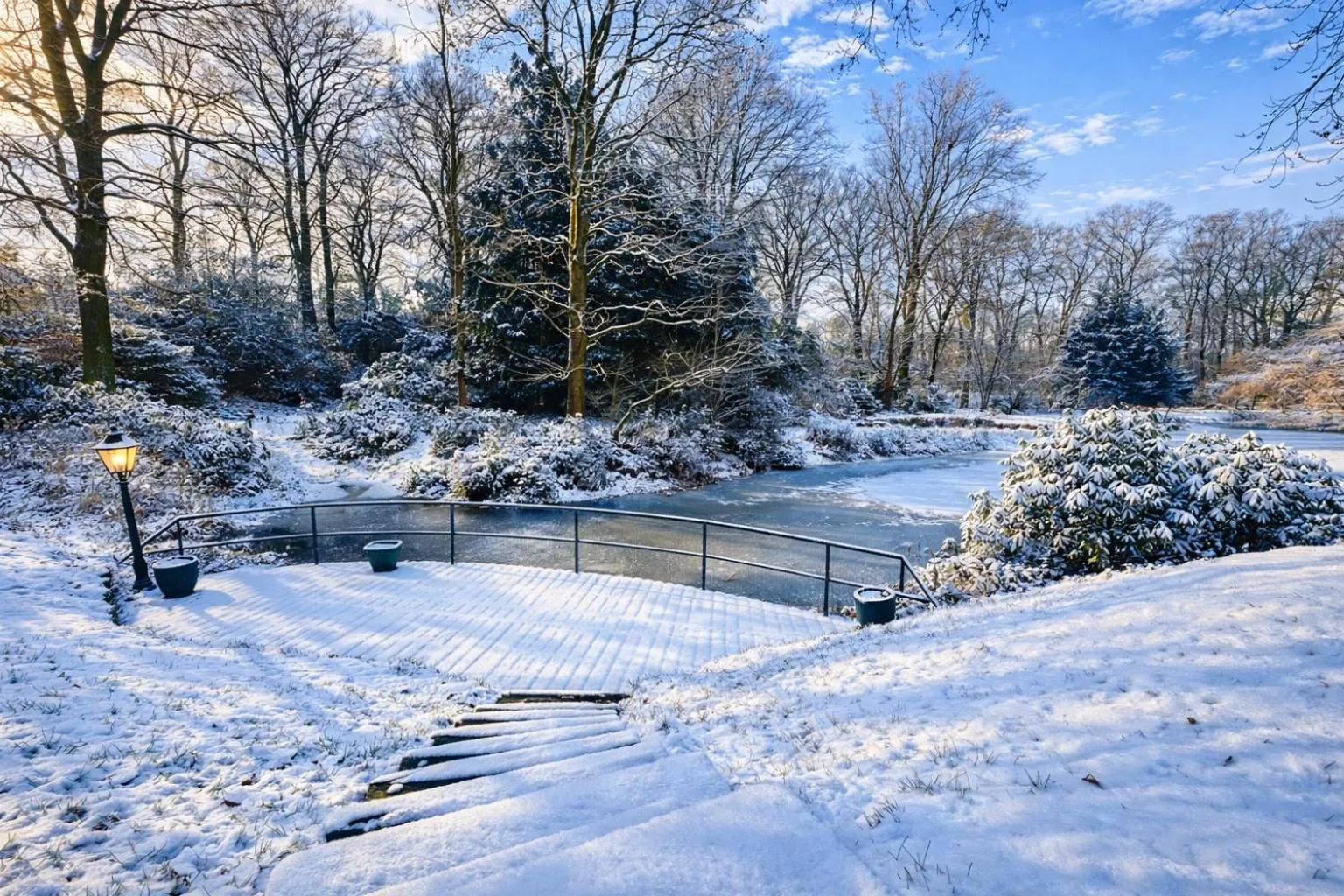 Natural landscape in Hotel Erve Hulsbeek