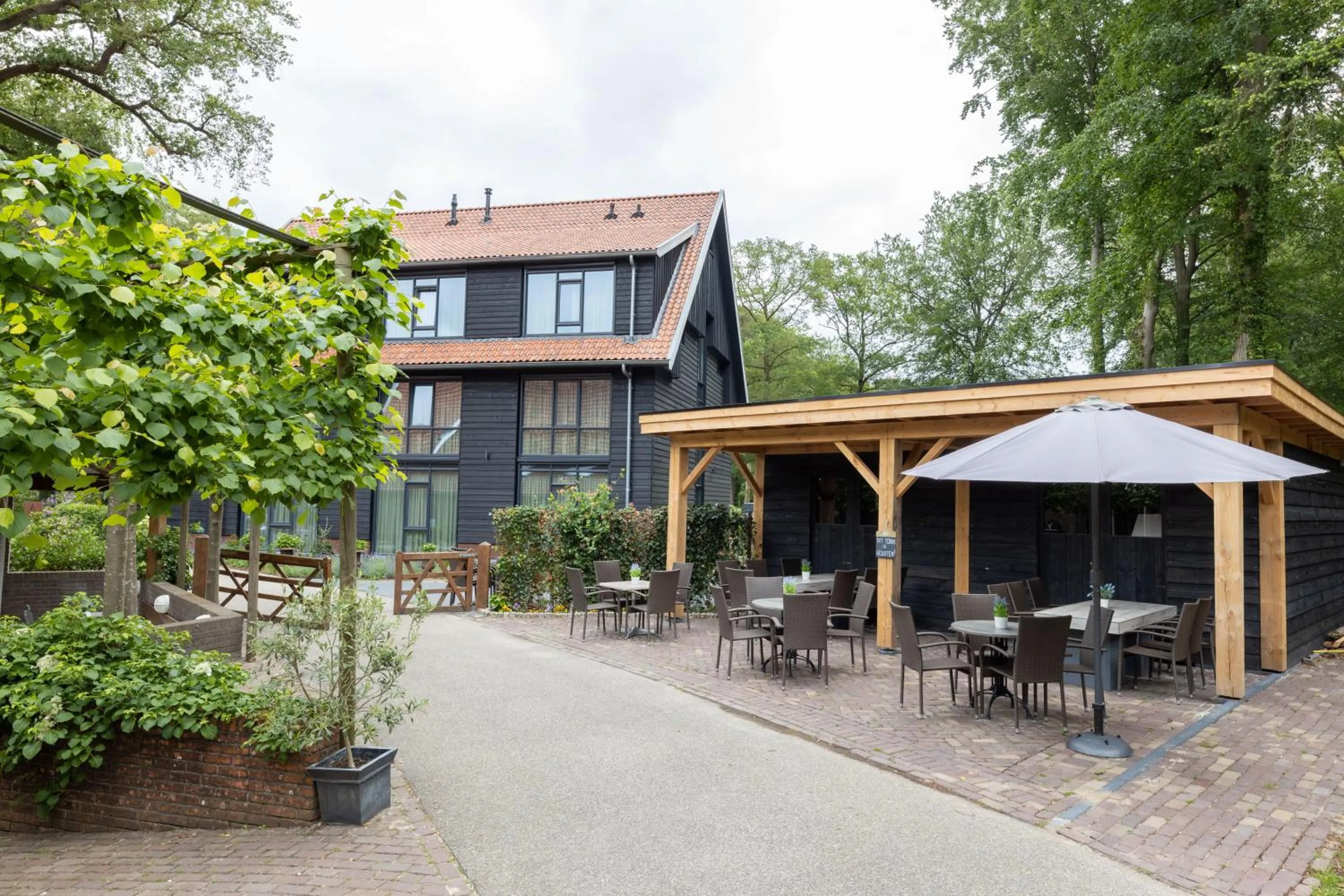 Balcony/Terrace in Hotel Erve Hulsbeek