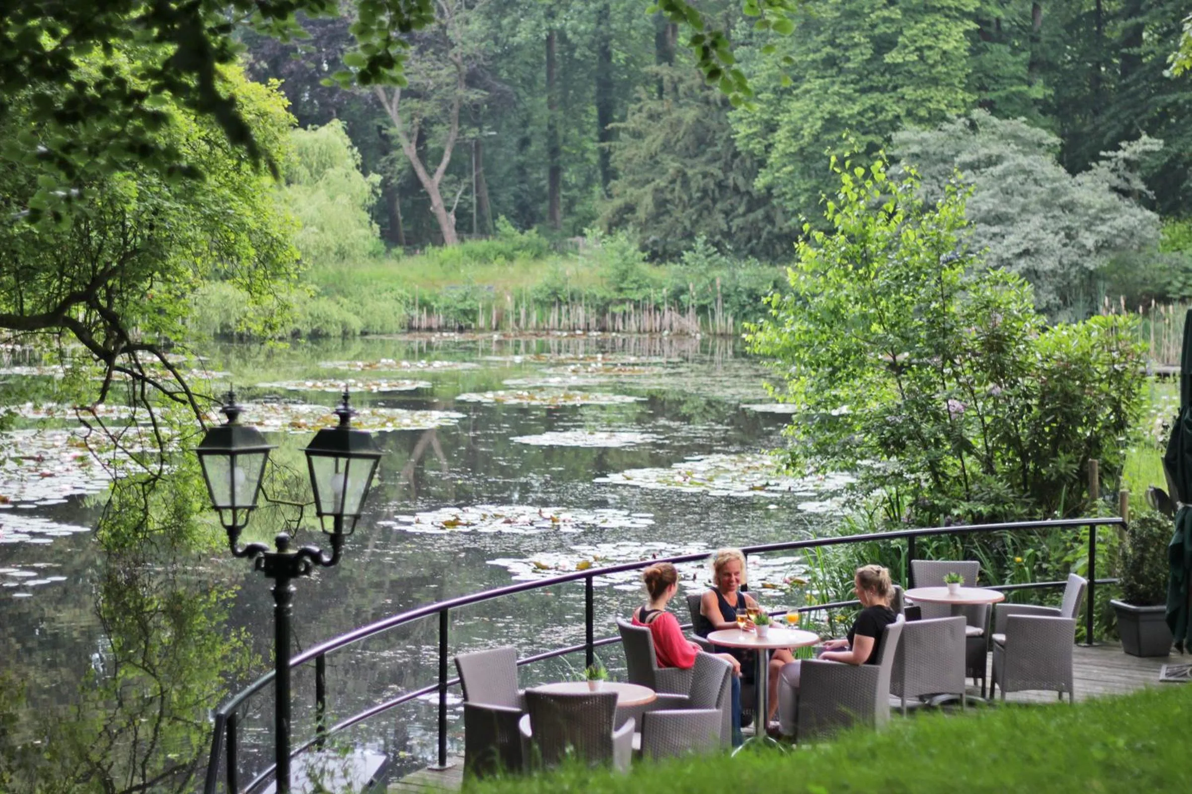 Garden in Hotel Erve Hulsbeek