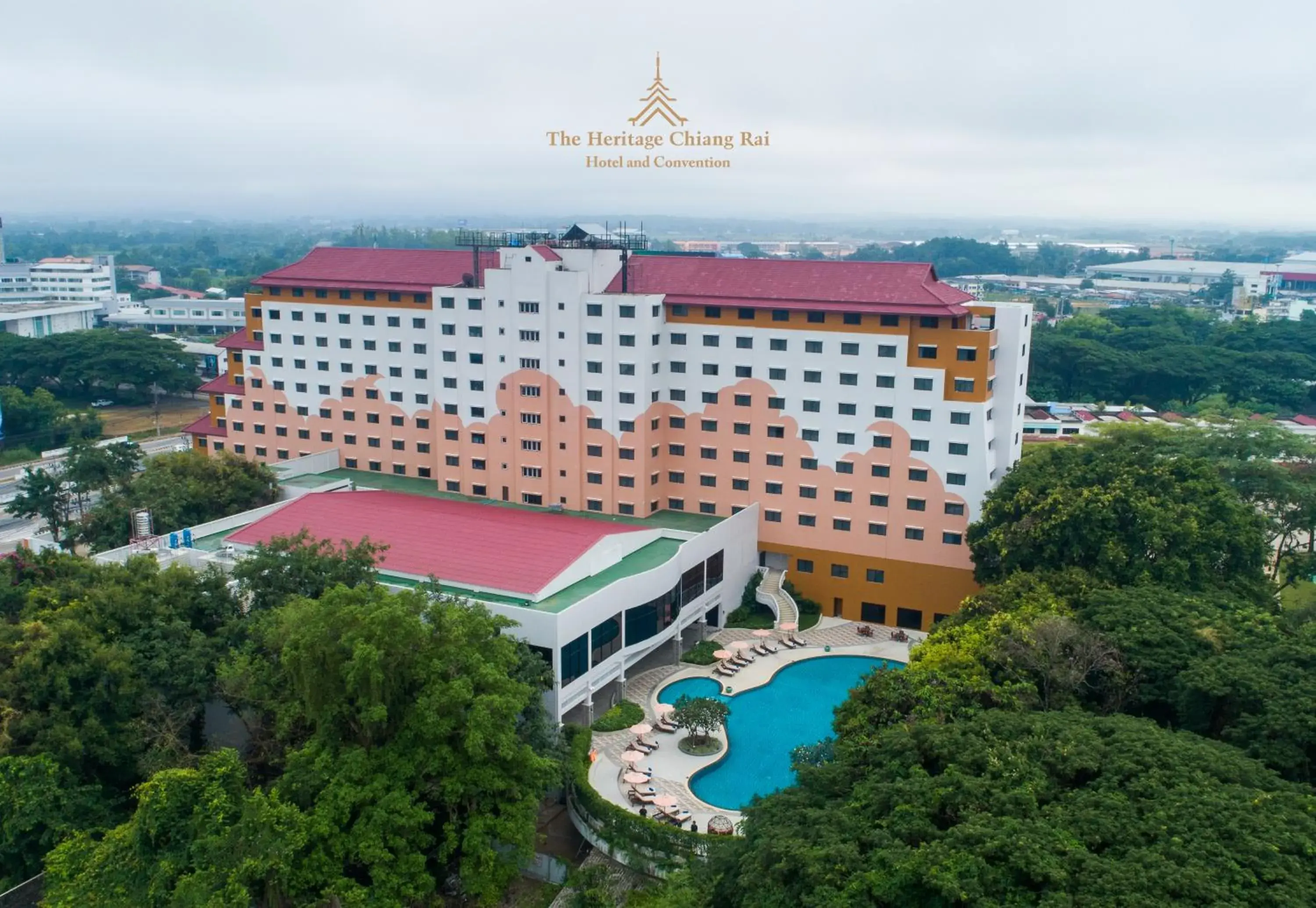 Property building in The Heritage Chiang Rai Hotel and Convention Property building in The Heritage Chiang Rai Hotel and Convention