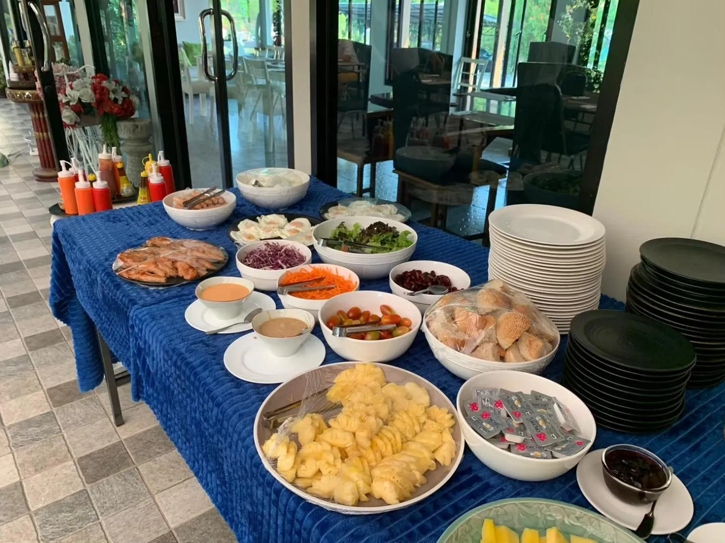 Food in Baan Pingkan Wellness Resort