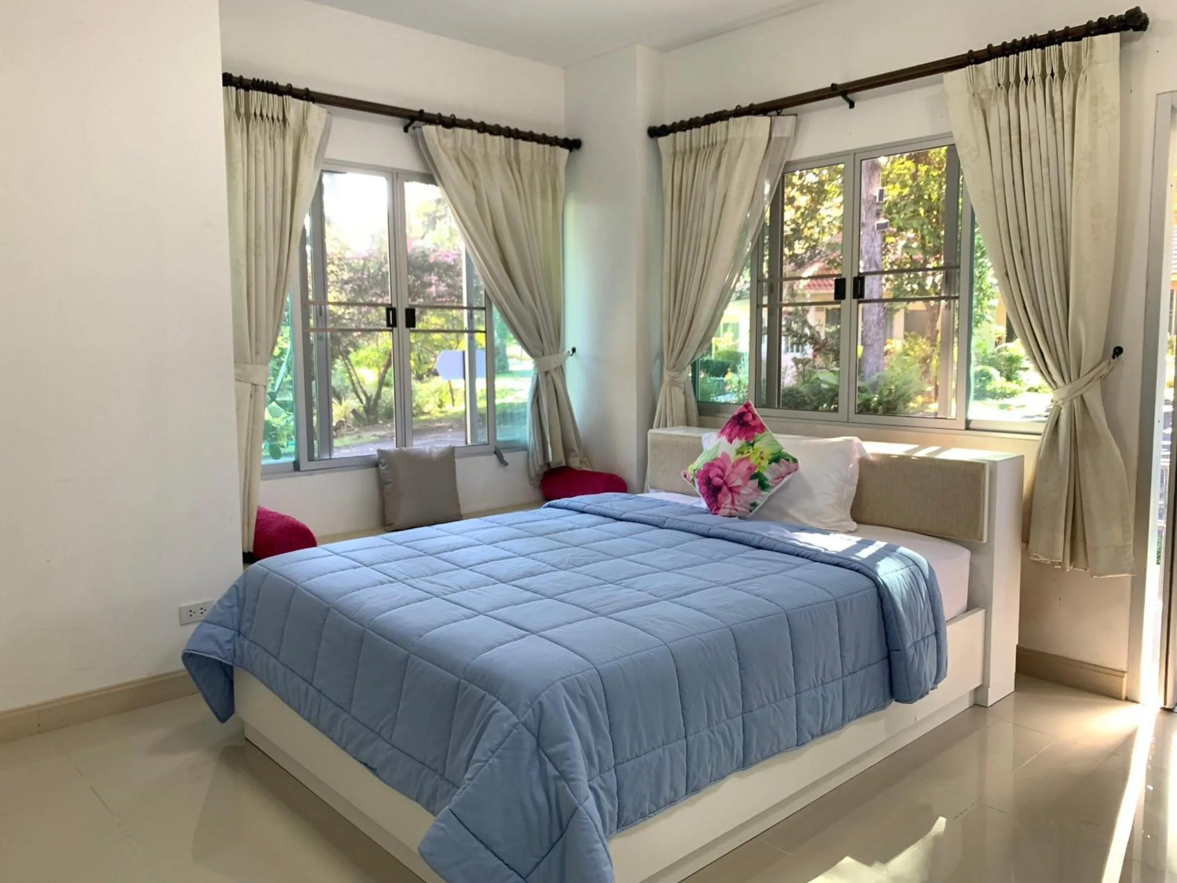 Bed in Baan Ping Kan Longstay
