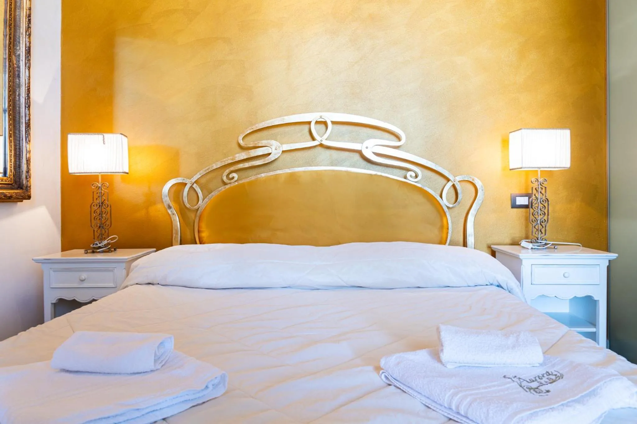 Bed in Palazzo Aurora
