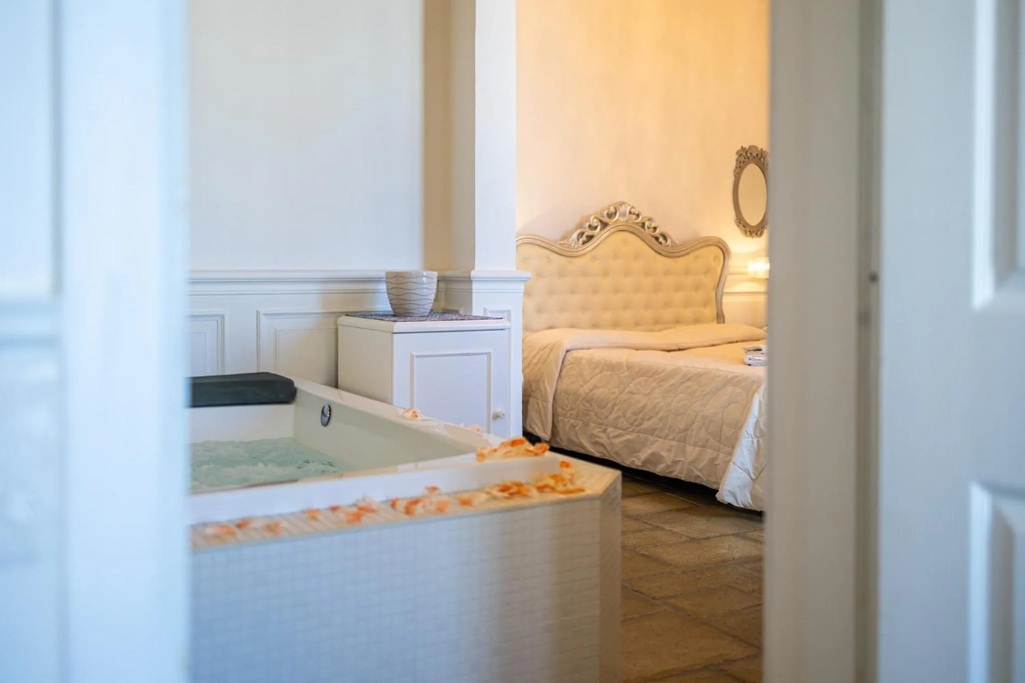 Bed in Palazzo Aurora