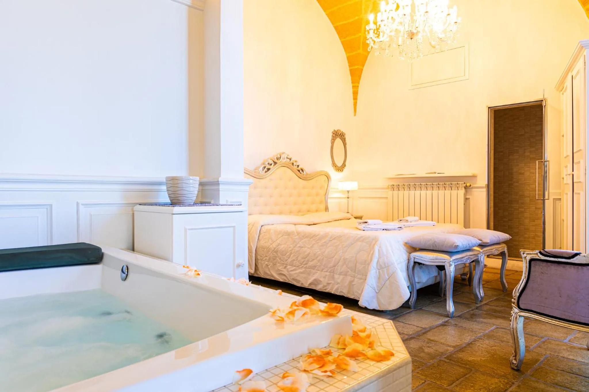Bed in Palazzo Aurora