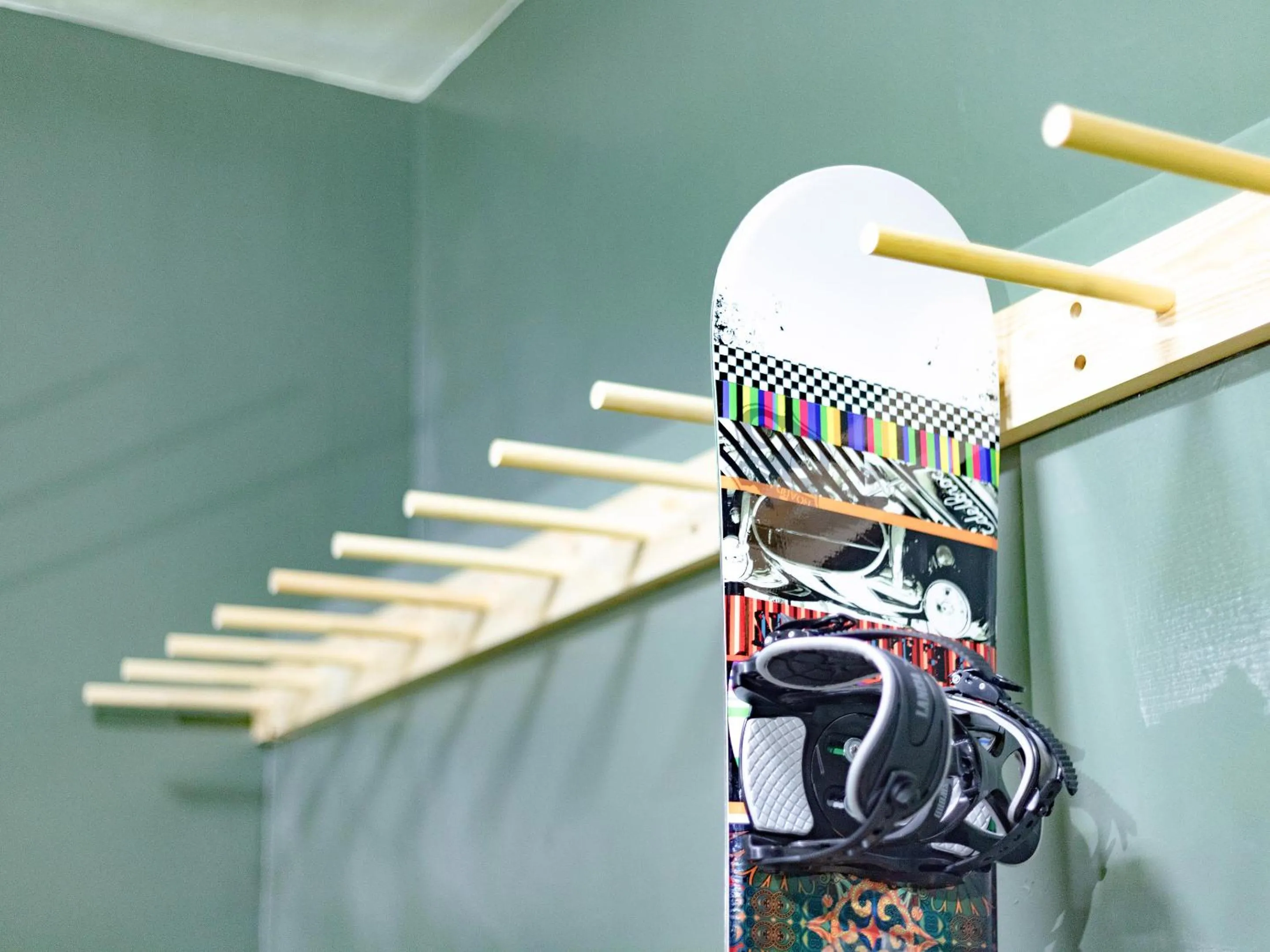 Area and facilities in CHALET BURLAP FURANUI