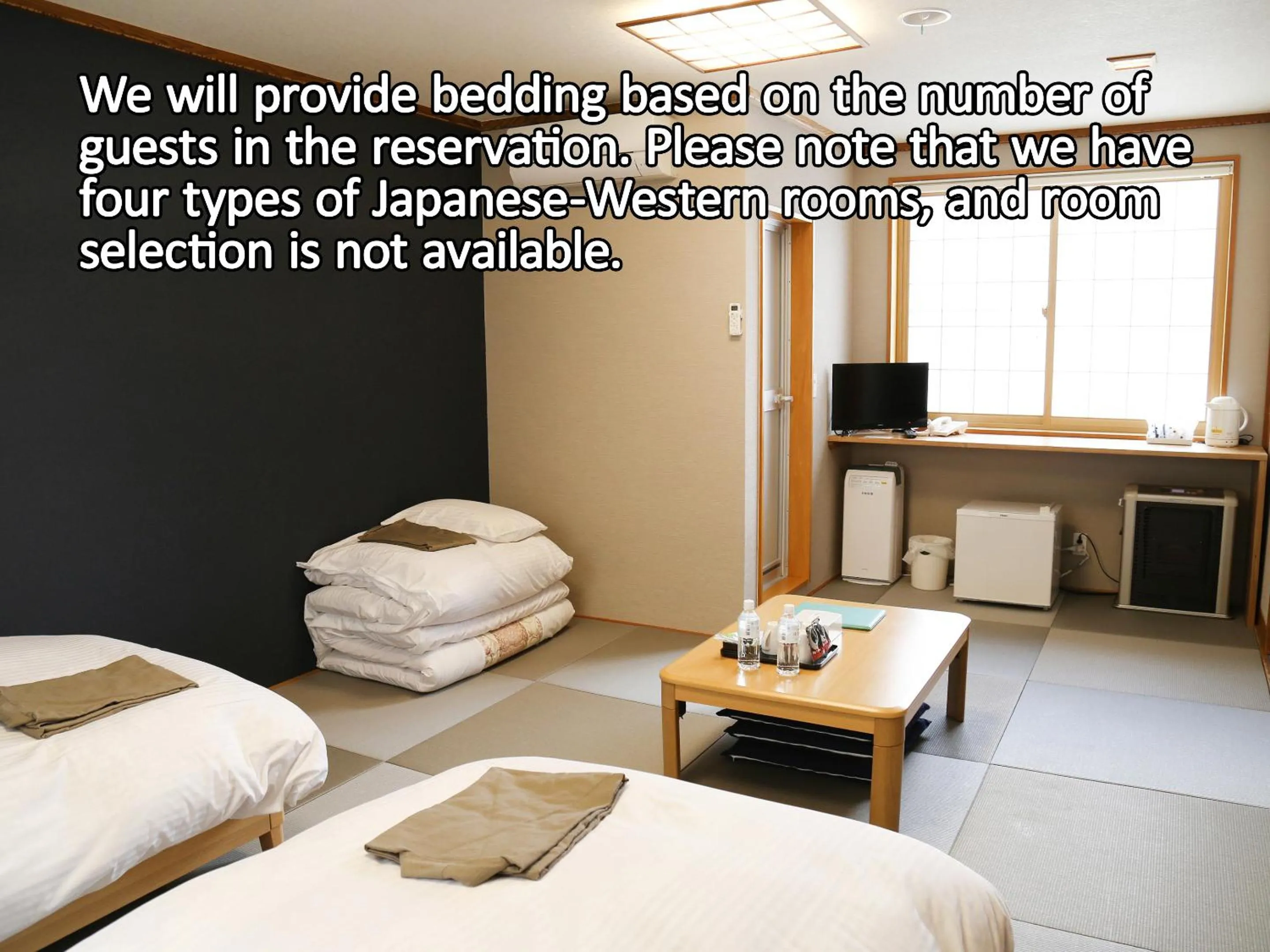 Photo of the whole room, Bed in CHALET BURLAP FURANUI