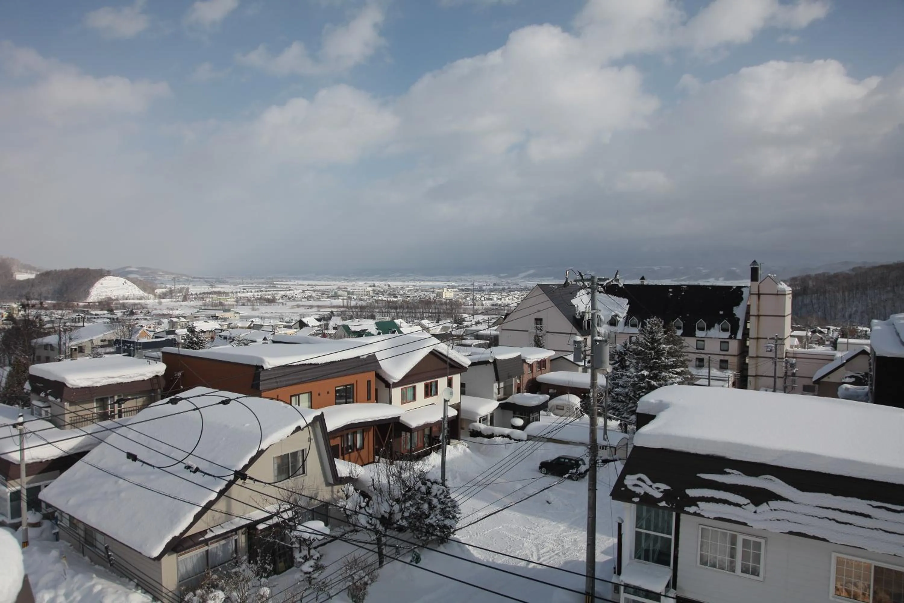 Off site in CHALET BURLAP FURANUI