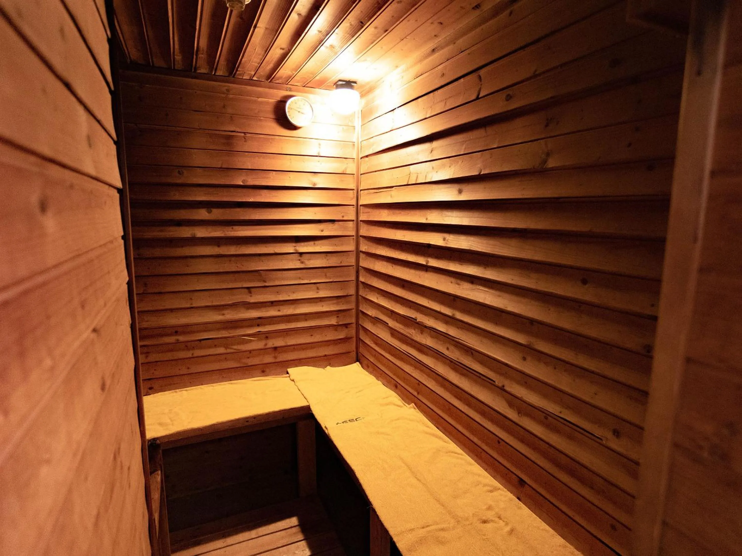 Sauna in CHALET BURLAP FURANUI
