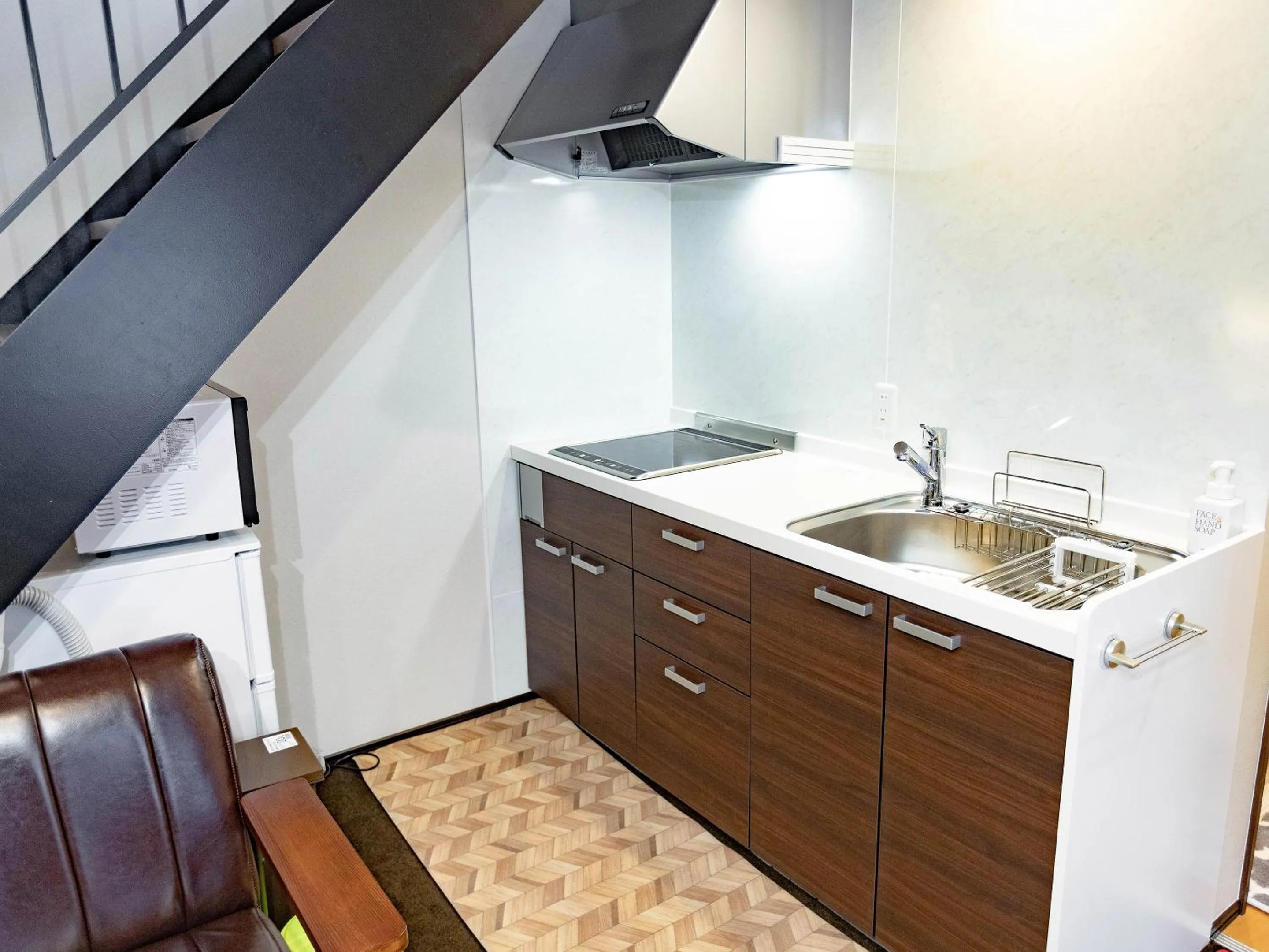 Kitchen or kitchenette in CHALET BURLAP FURANUI