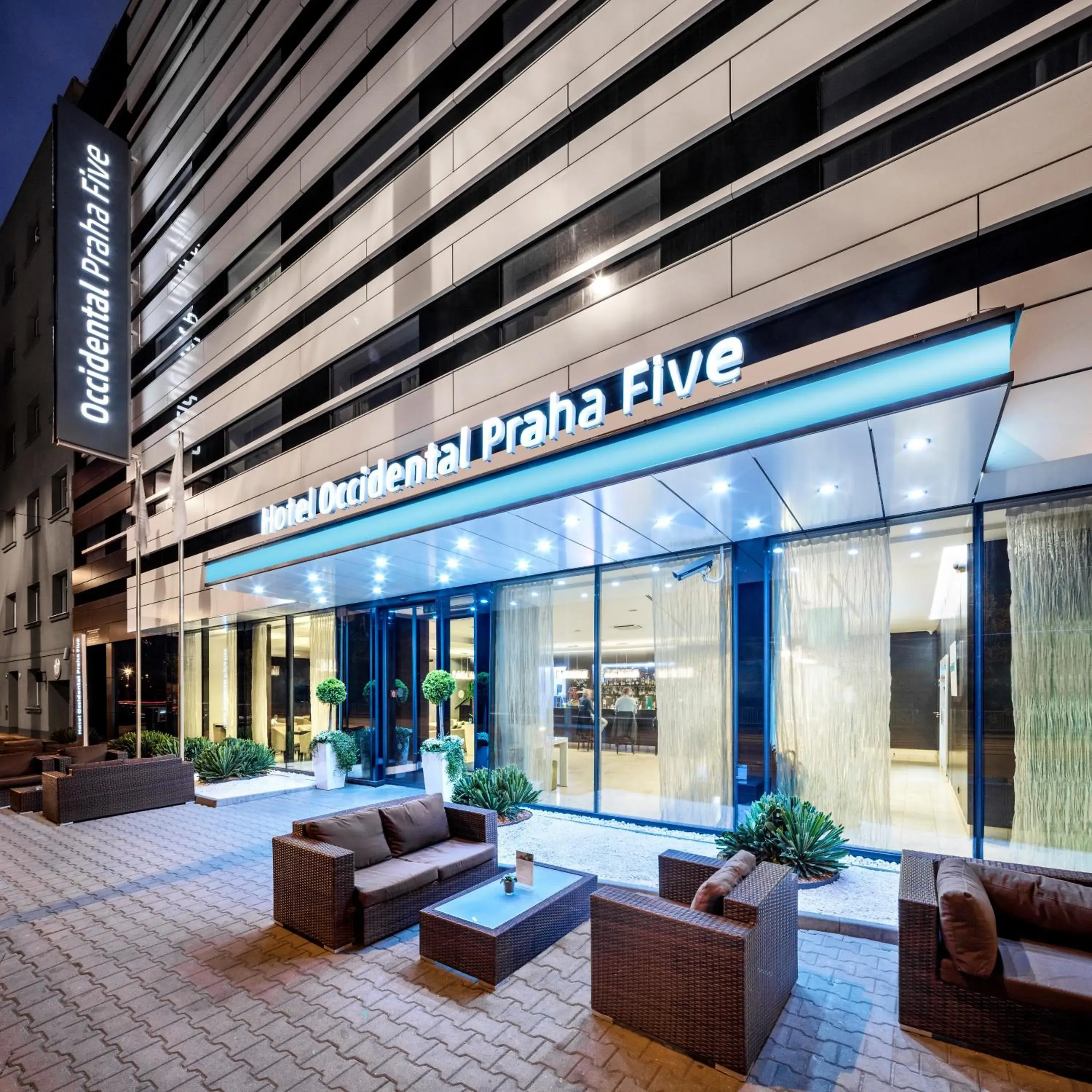 Facade/entrance in Occidental Praha Five Facade/entrance in Occidental Praha Five