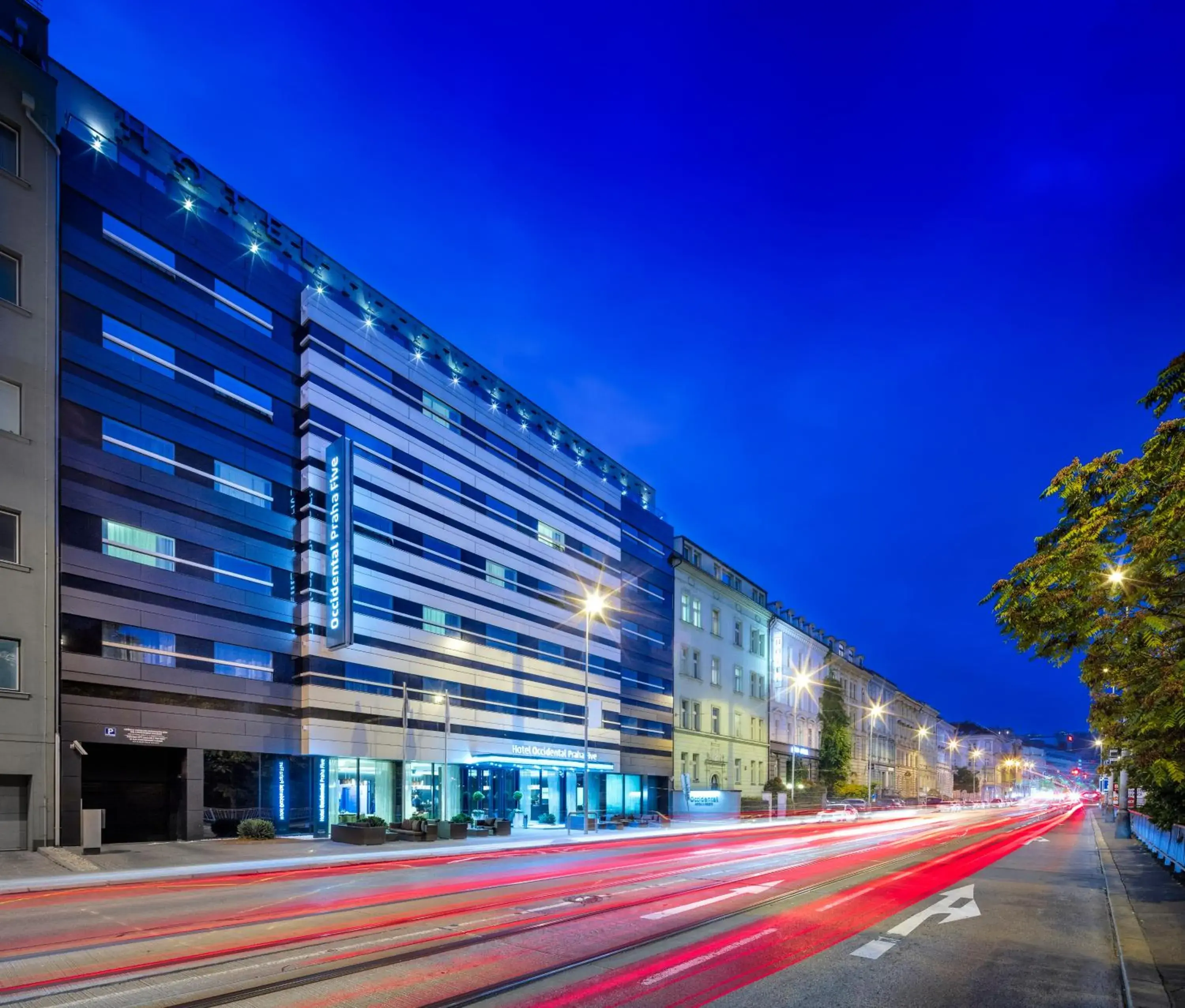 Facade/entrance in Occidental Praha Five Facade/entrance in Occidental Praha Five