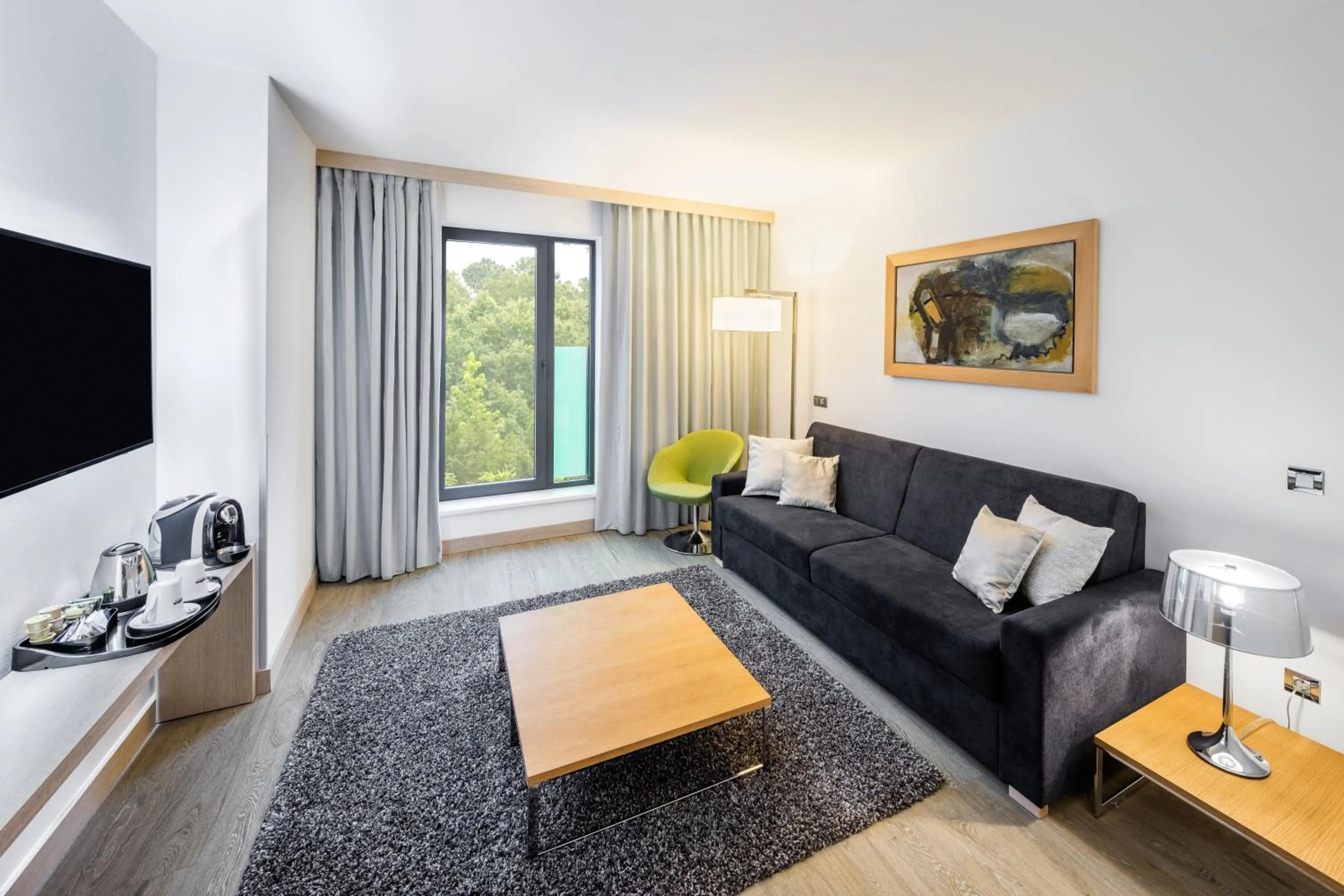 Living room in Occidental Praha Five