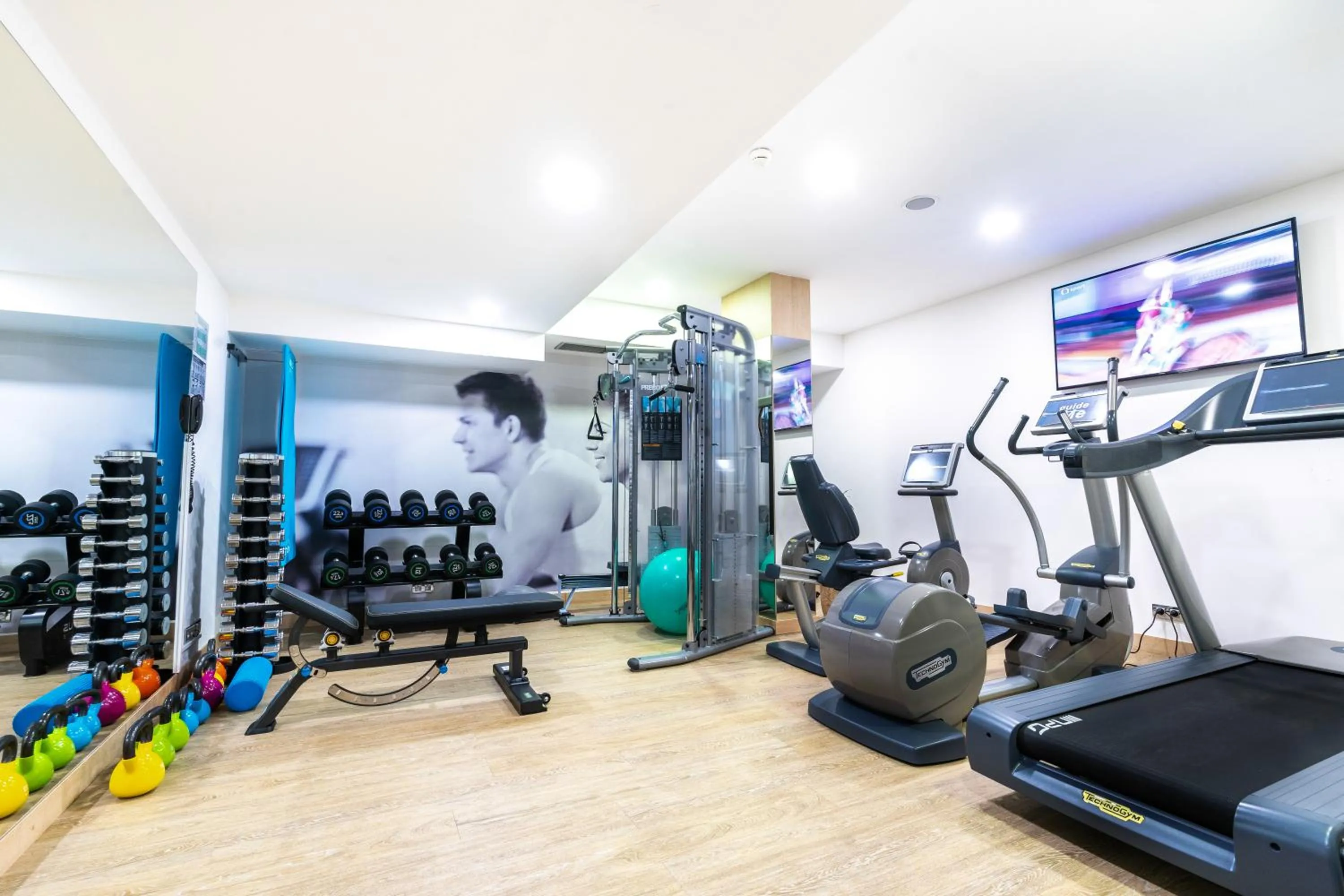 Fitness centre/facilities in Occidental Praha Five