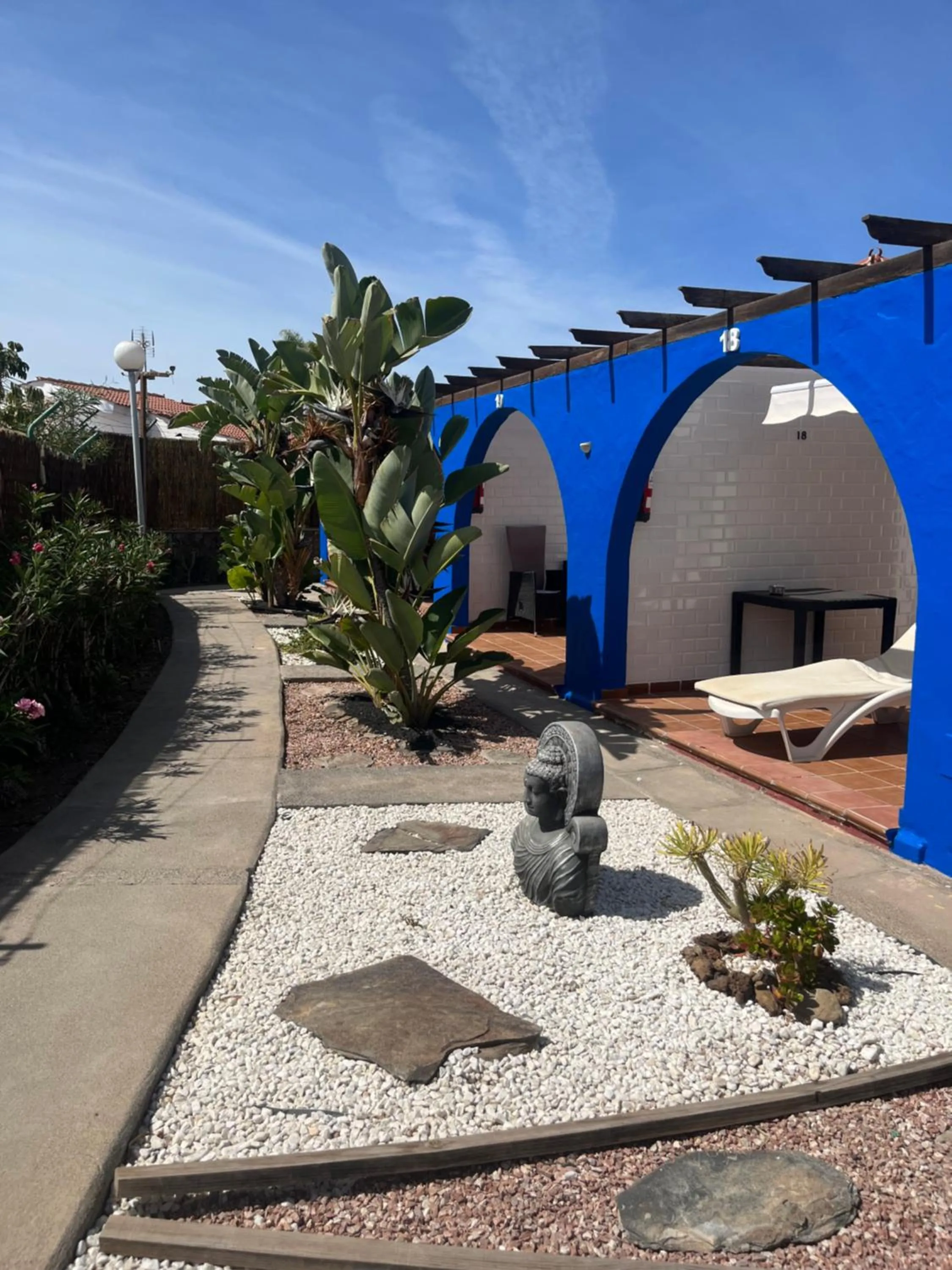 Property building in Rainbow Golf Bungalows, Gay Men-only Resort