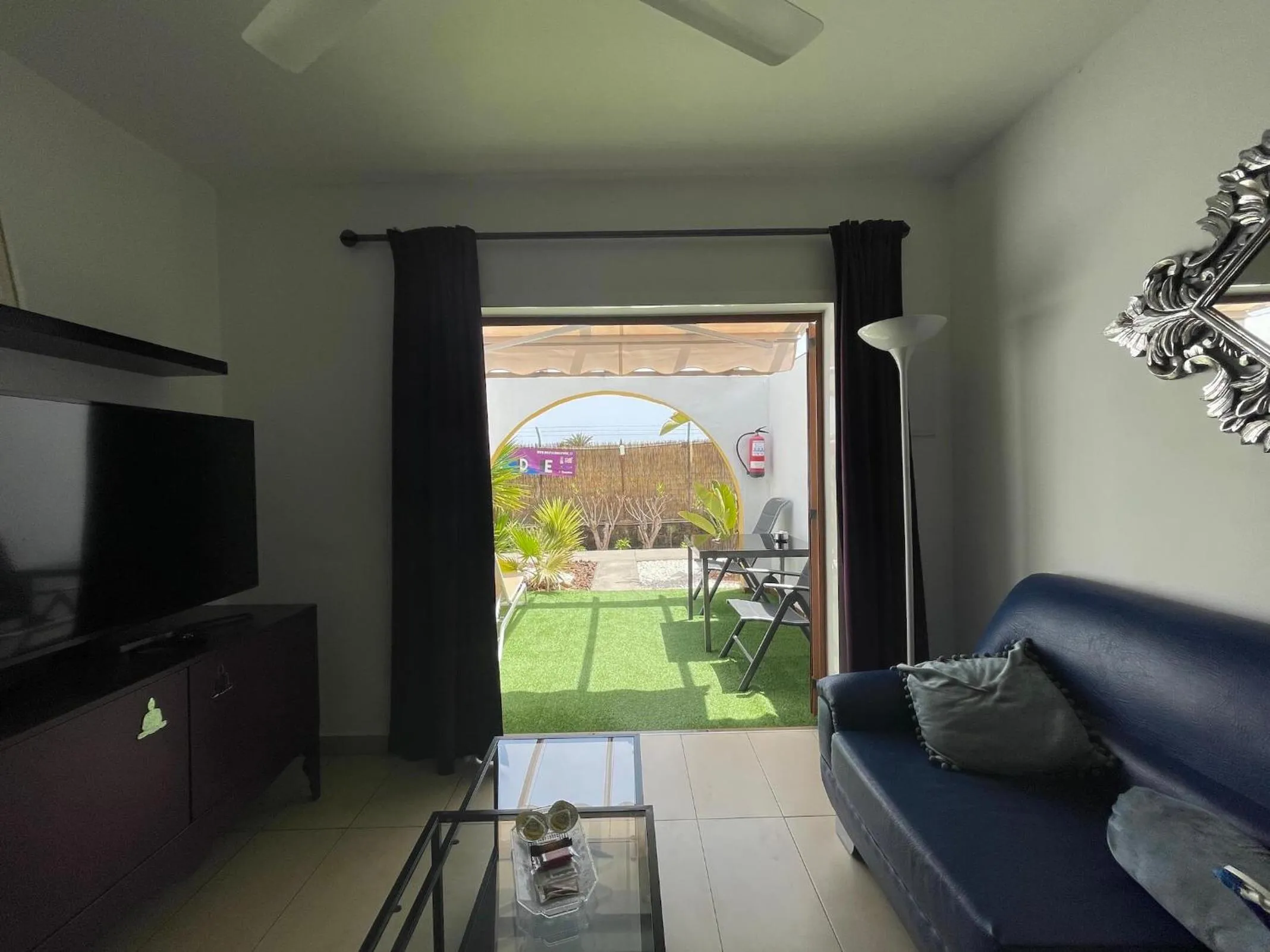 Balcony/Terrace in Rainbow Golf Bungalows, Gay Men-only Resort