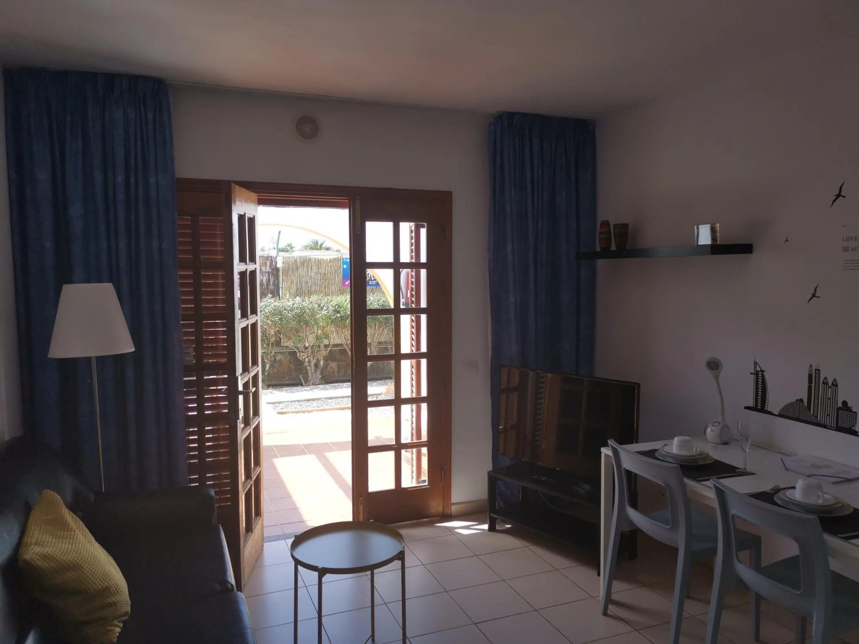 Balcony/Terrace in Rainbow Golf Bungalows, Gay Men-only Resort