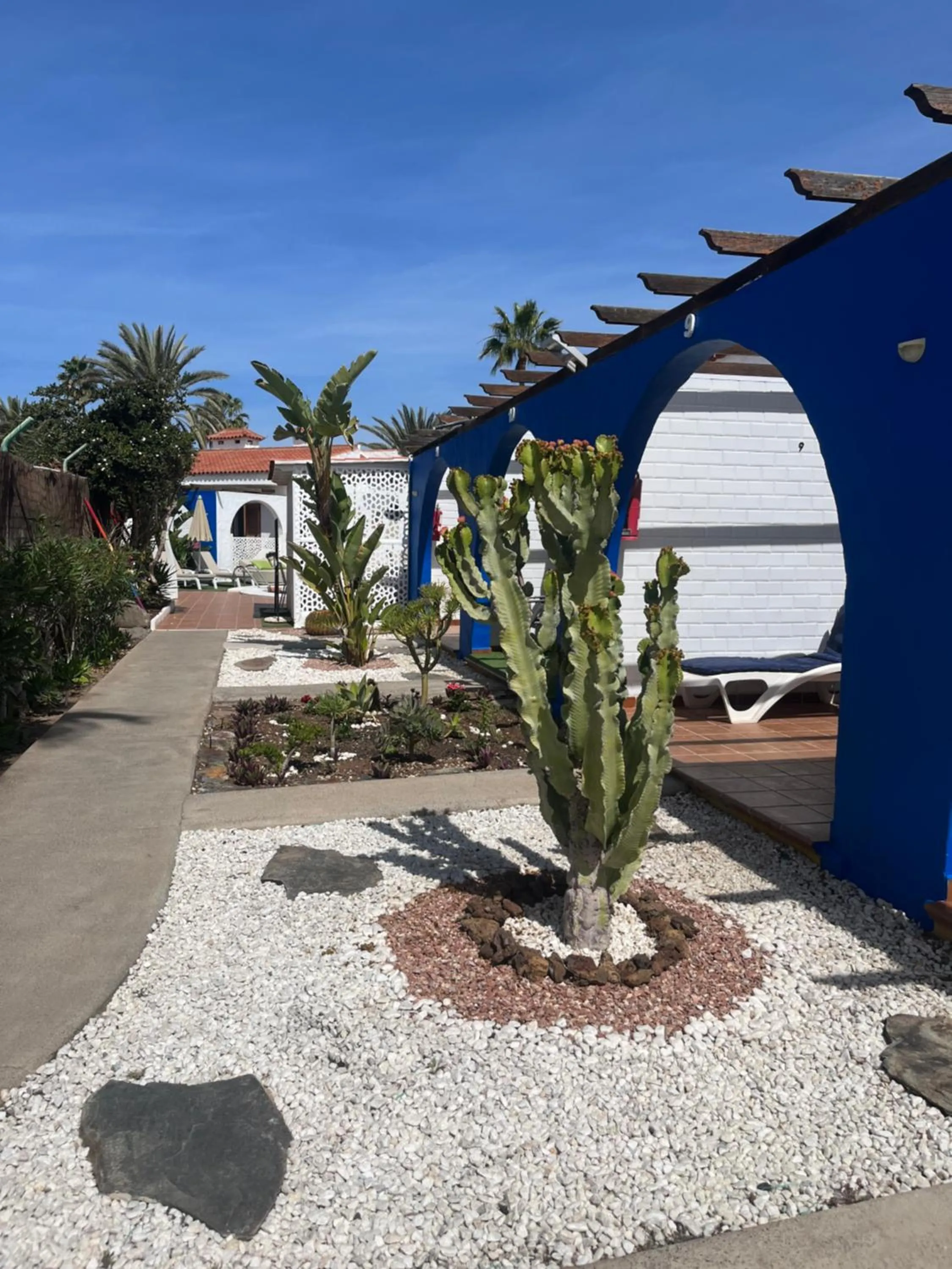 Property building in Rainbow Golf Bungalows, Gay Men-only Resort