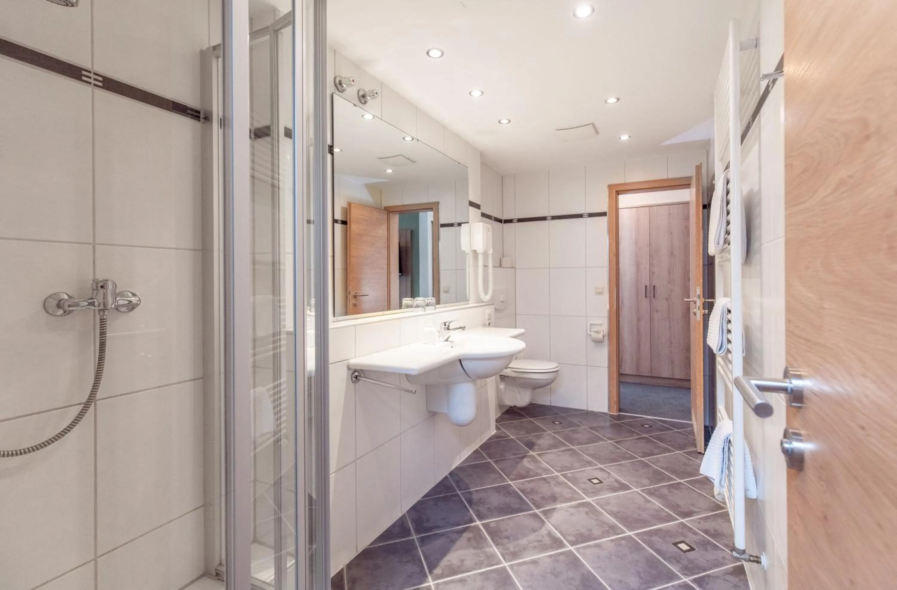 Bathroom in Hotel Schwan