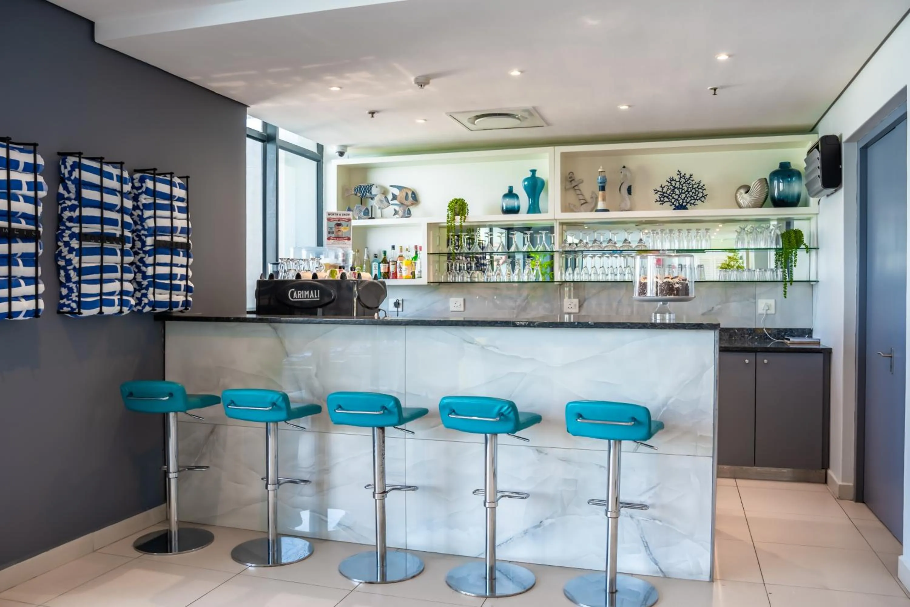 Pool view in Blaauwberg Beach Hotel