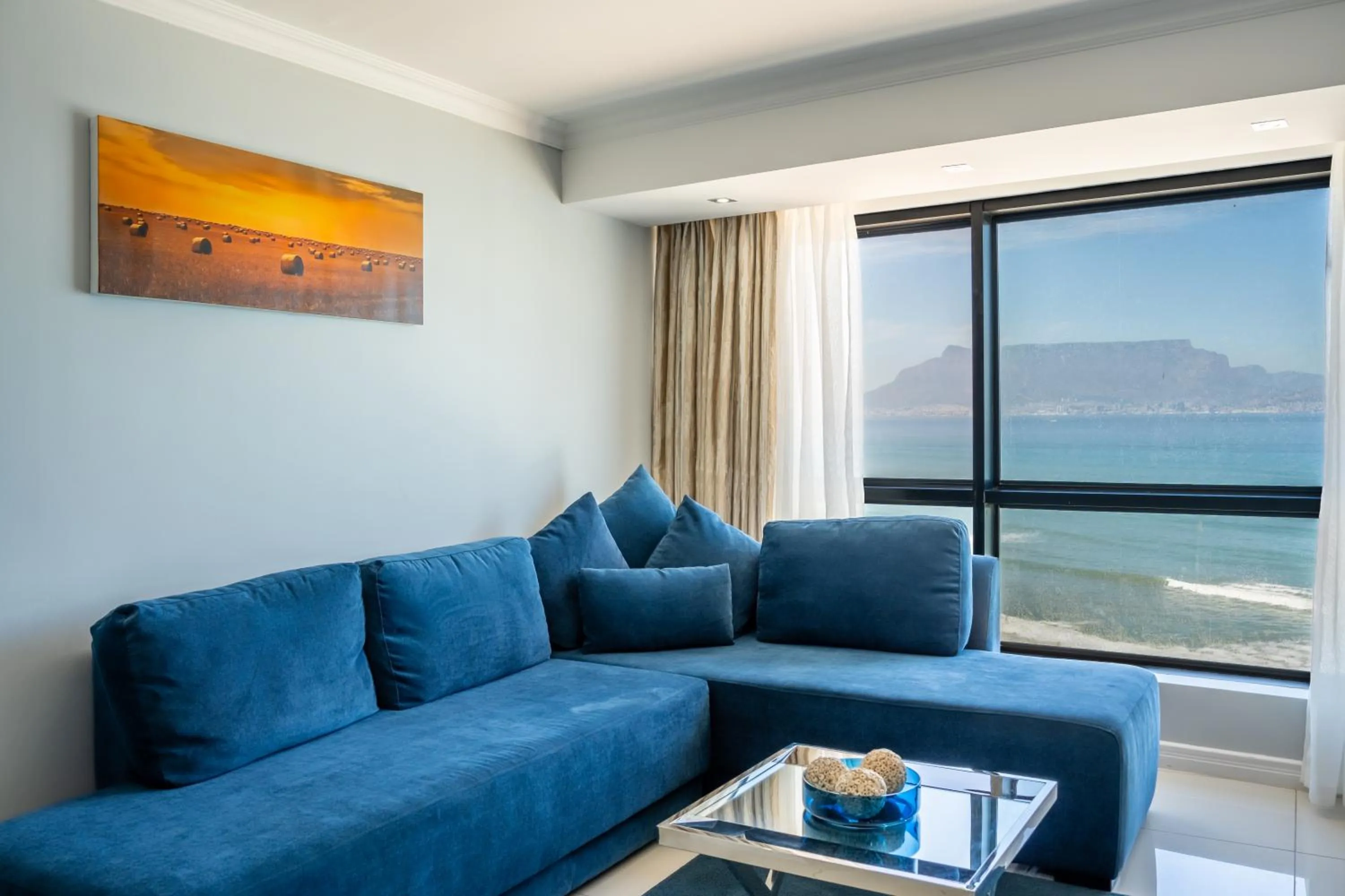 Seating area in Blaauwberg Beach Hotel