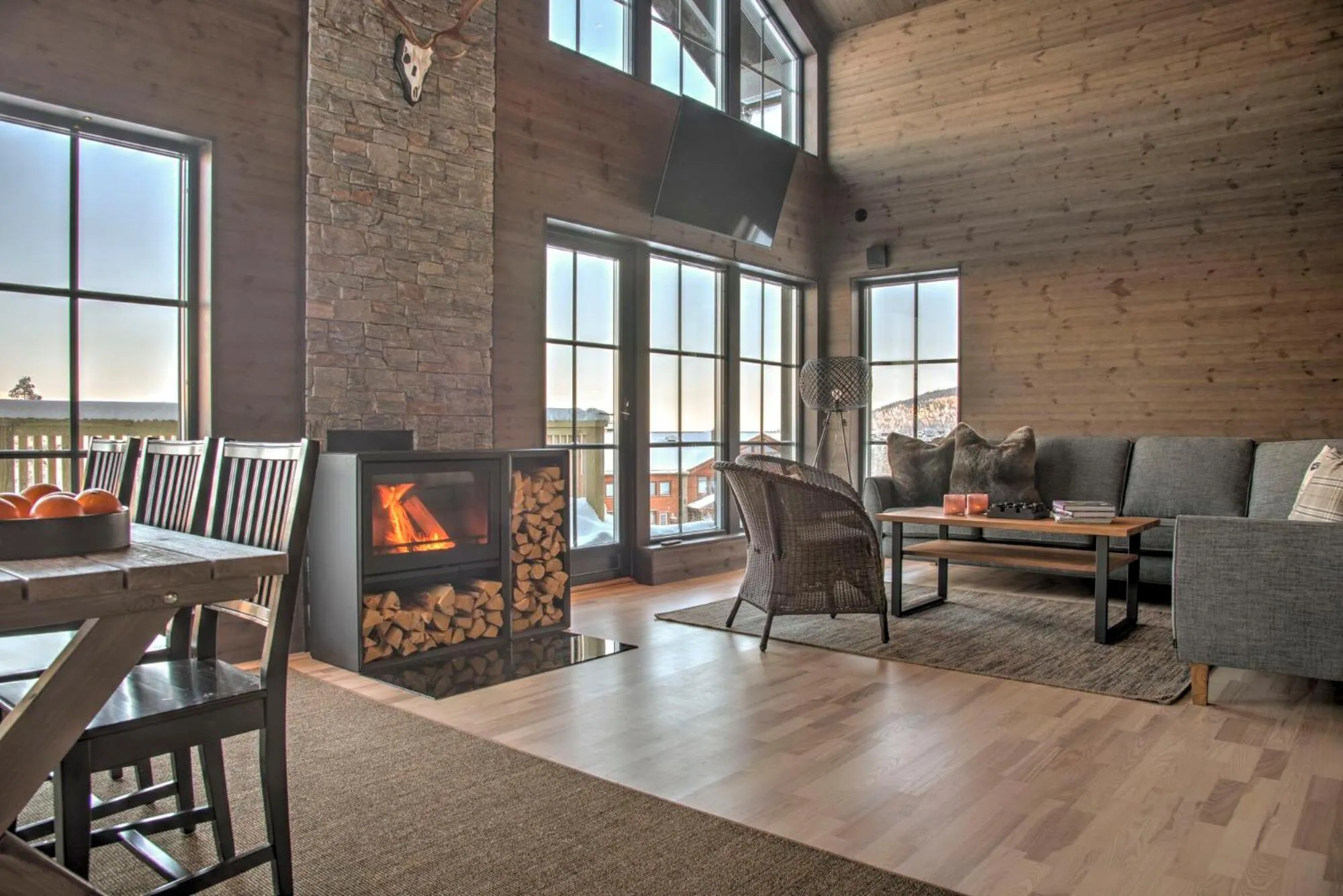 Living room in Mountain Lodge