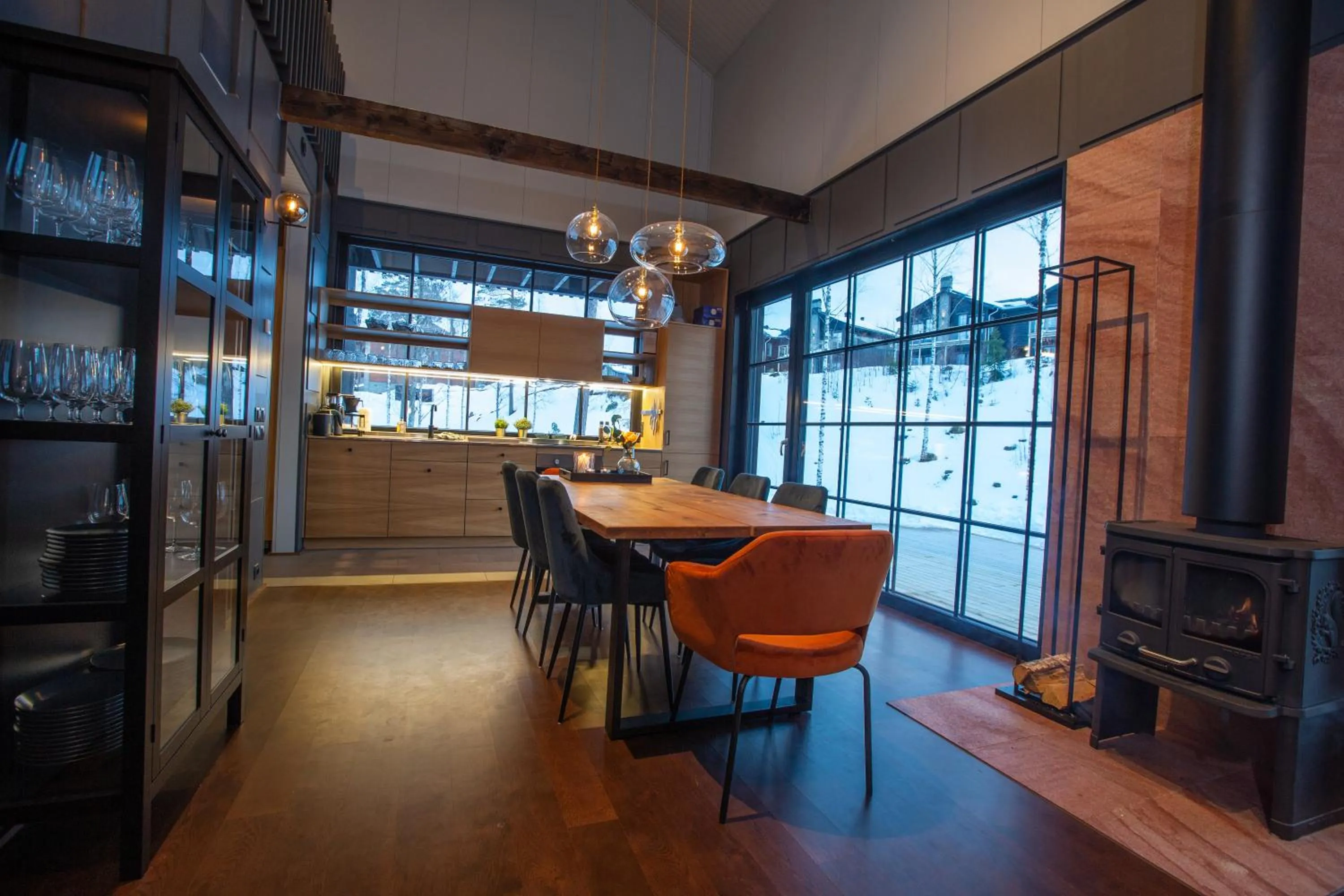 Living room in Mountain Lodge