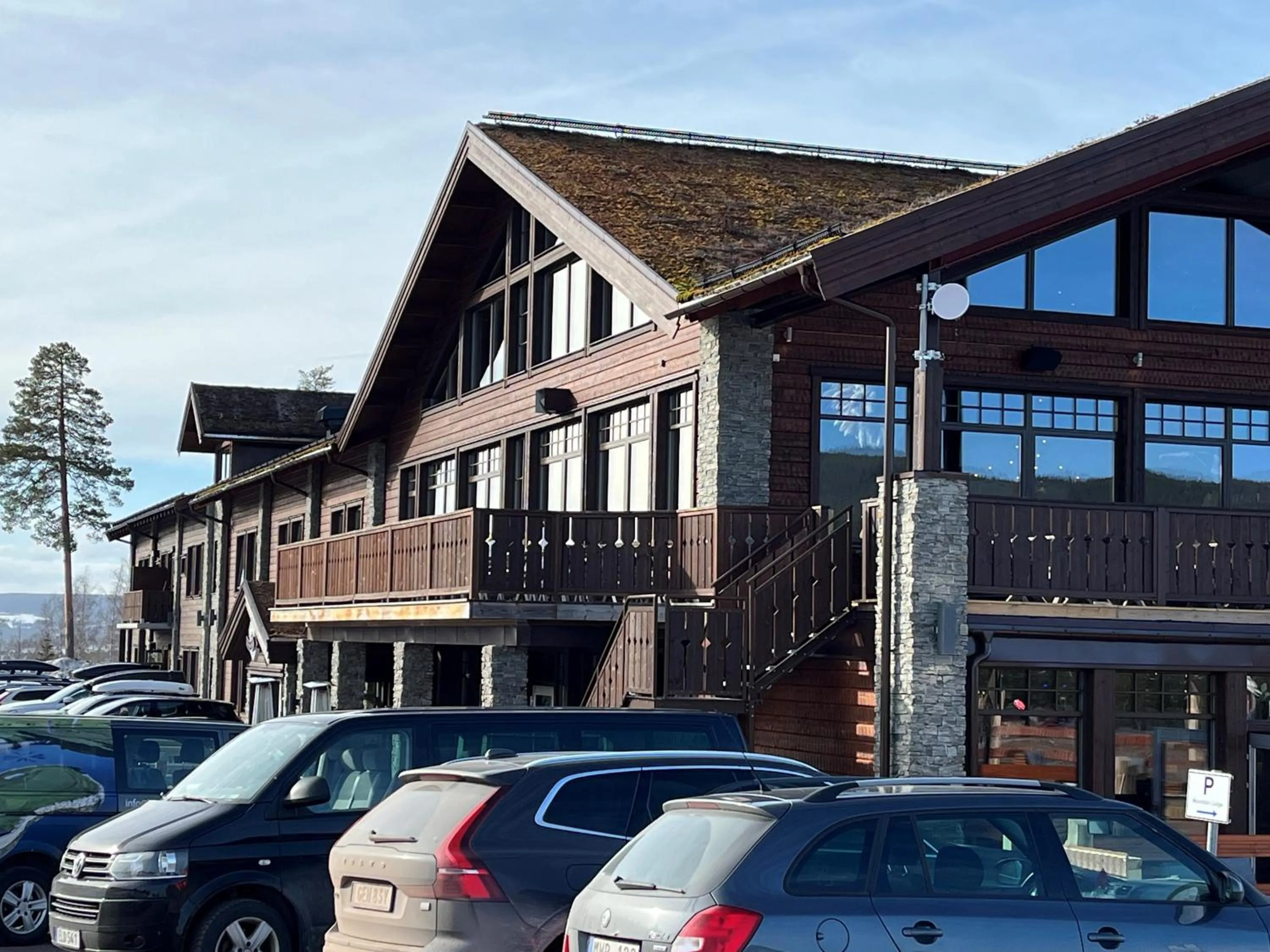 Property building in Mountain Lodge