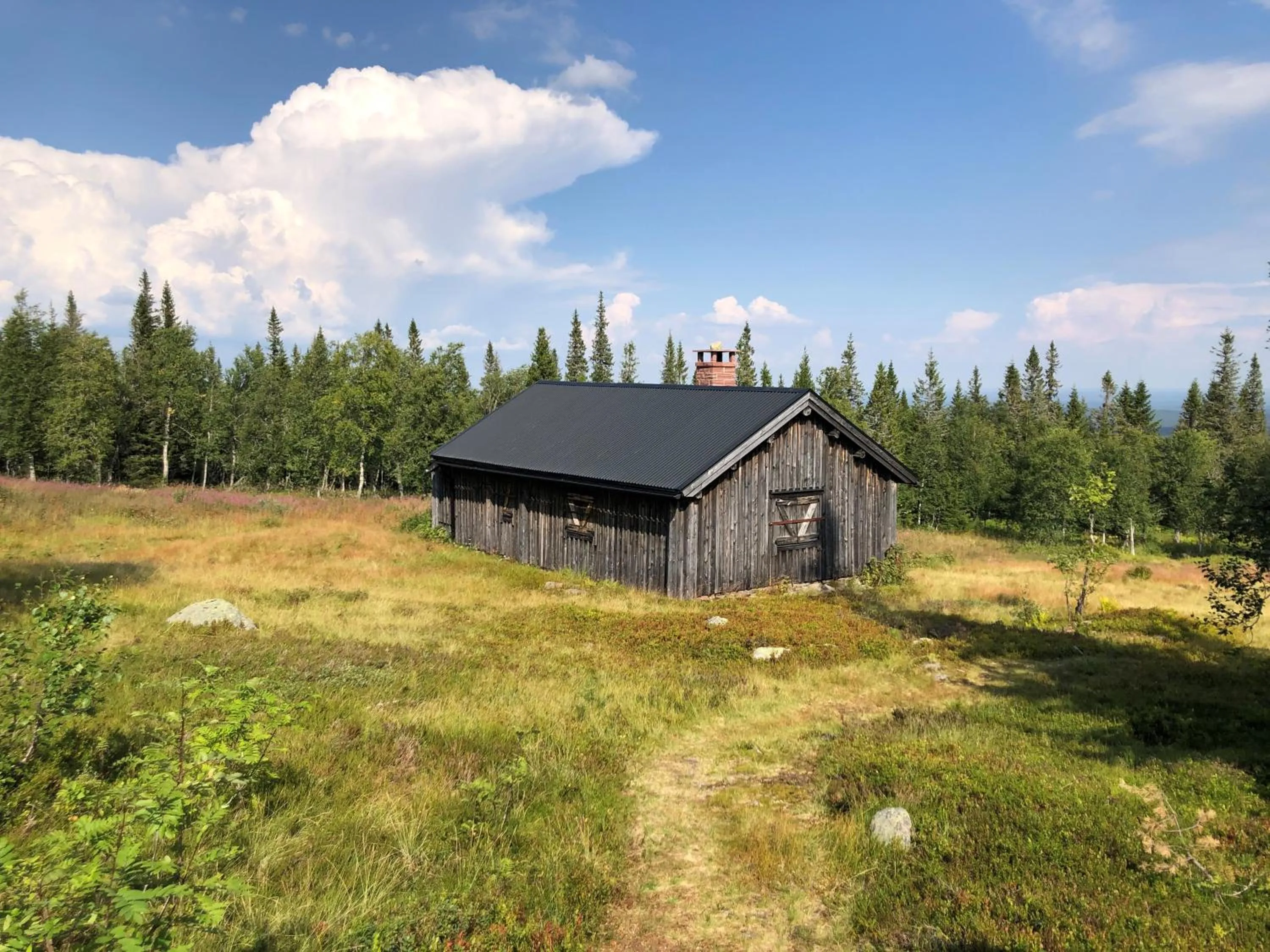 Hiking in Mountain Lodge