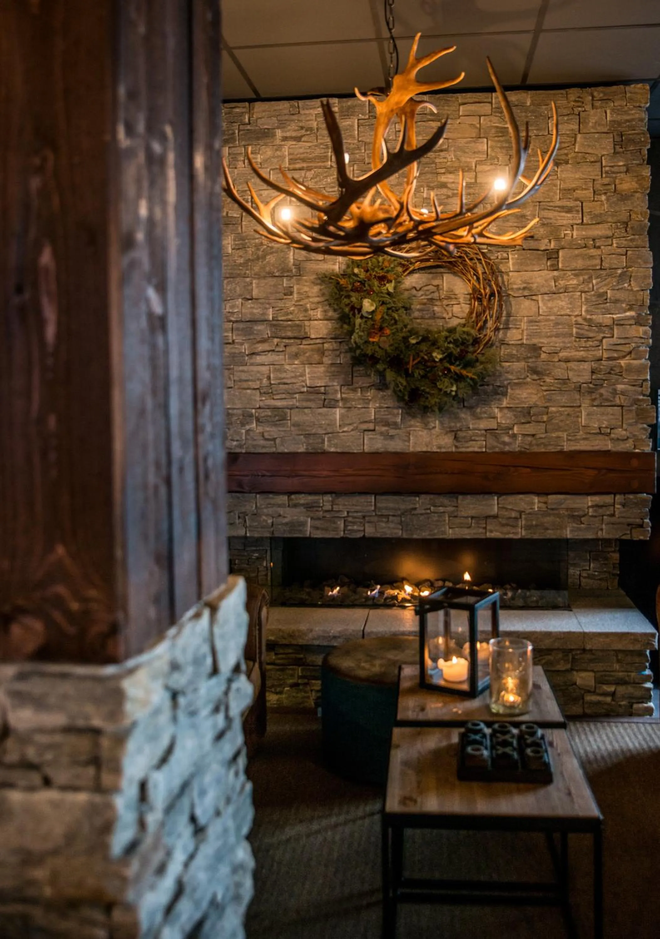 flat iron in Mountain Lodge